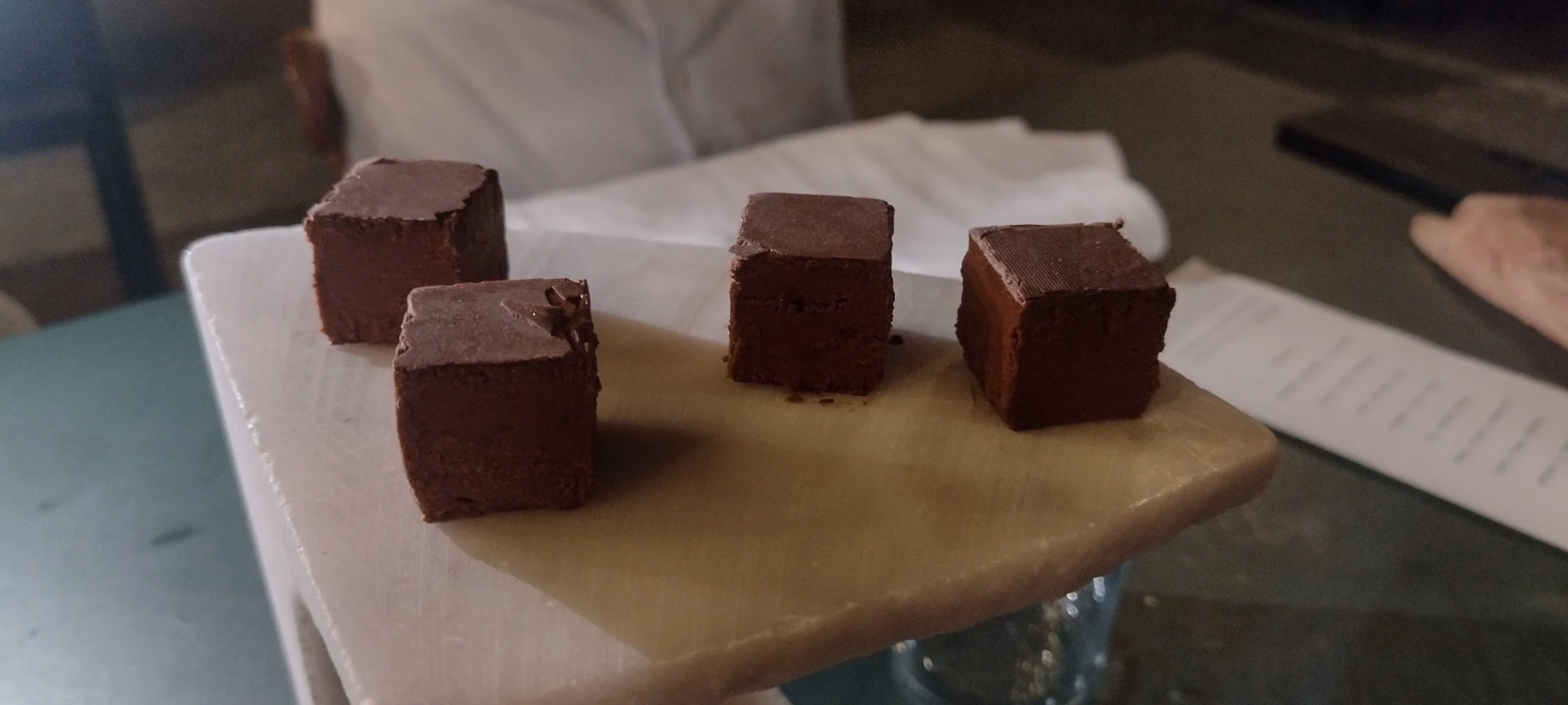 Nougat im Sternerestaurant pars in Berlin