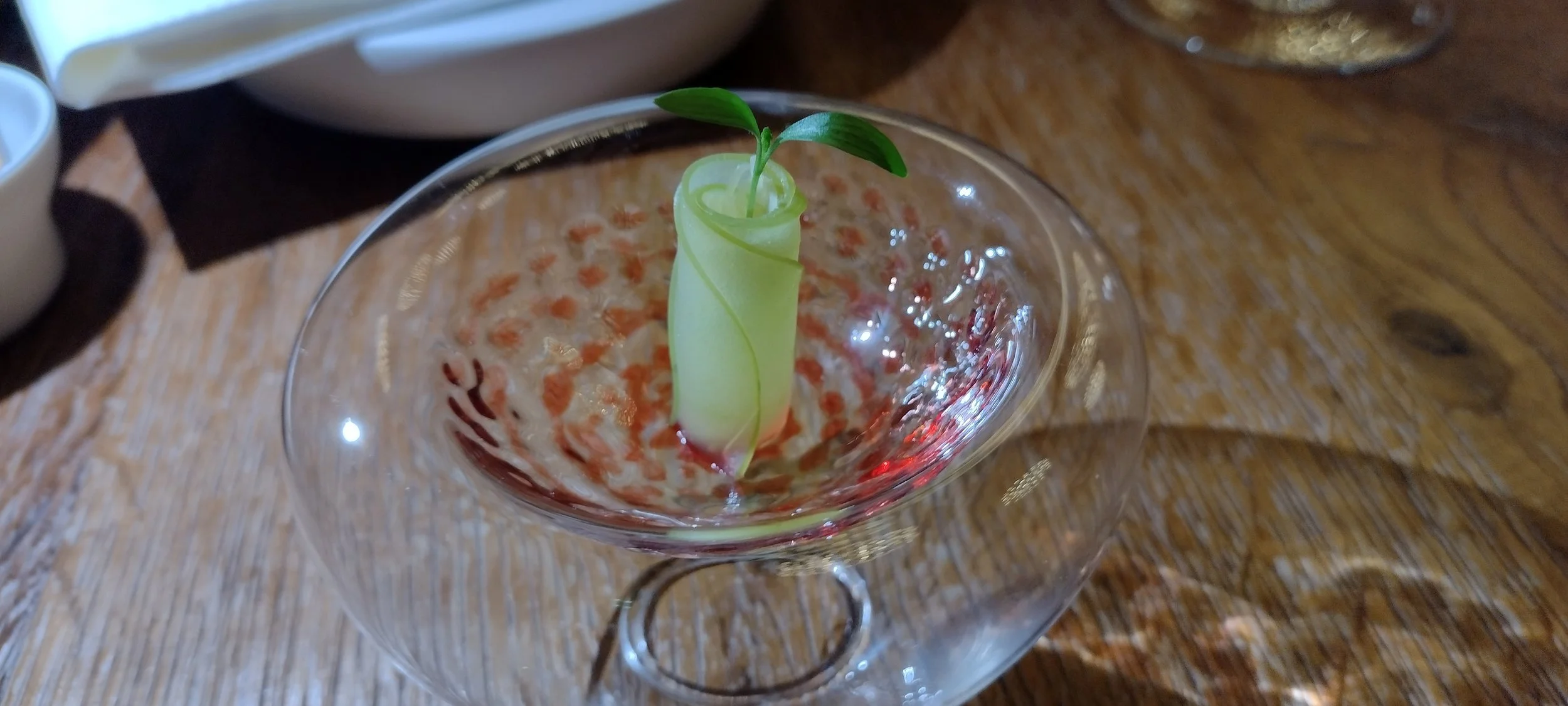 Palate Cleanser im Deidesheimer Dreisternerestaurant L.A. Jordan