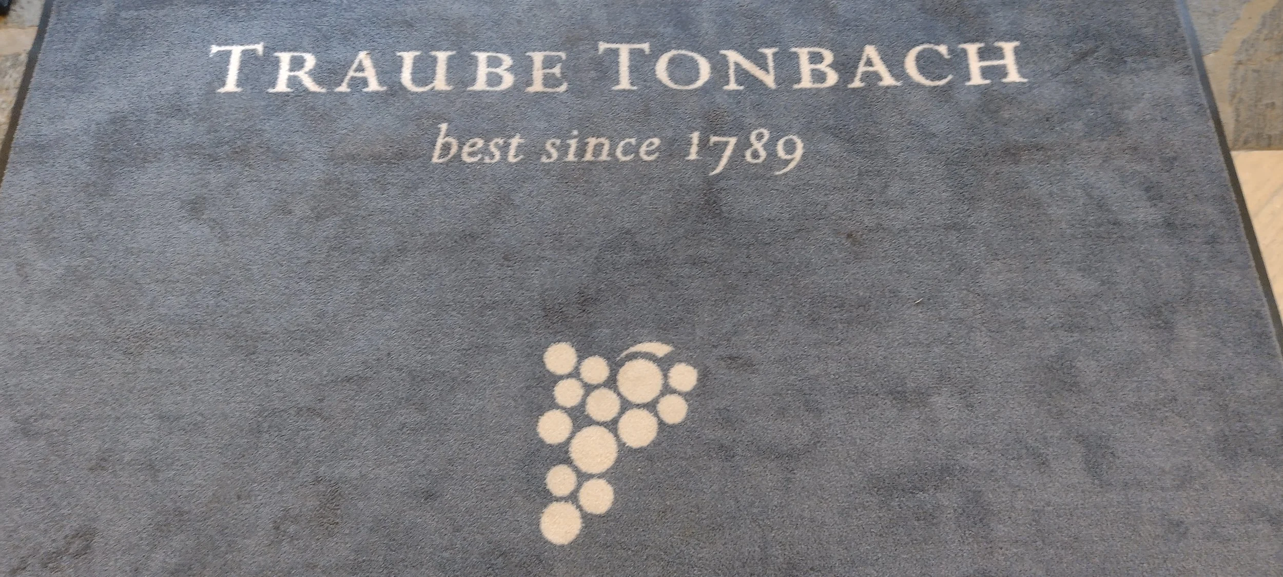 Fußabtreter des Hotels Taube Tonbach in Baiersbronn