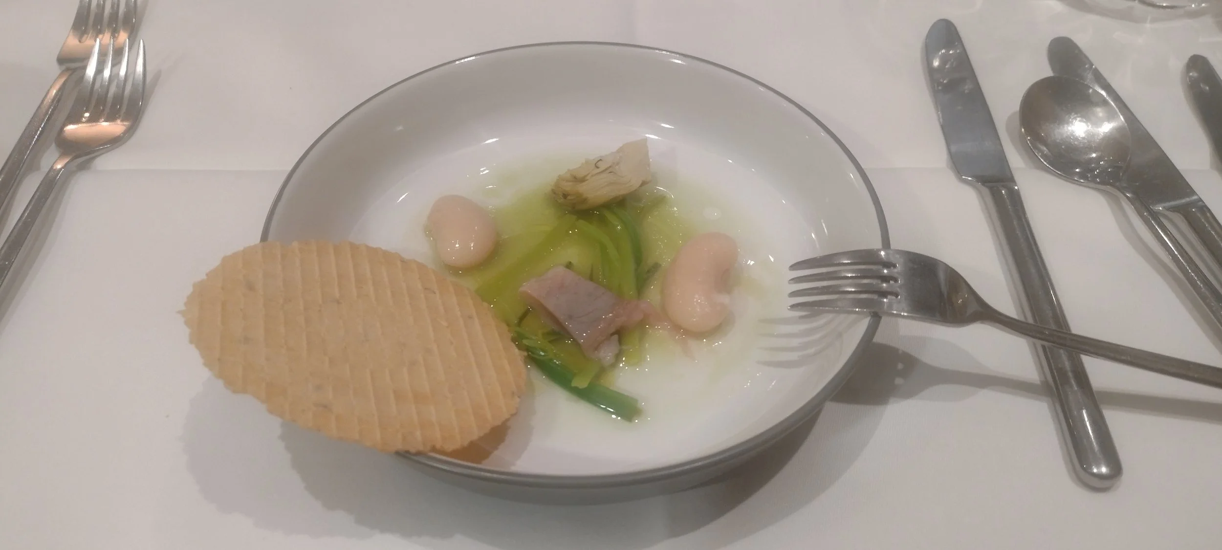 Gang im Restaurants Malathounis in Kernen - auf Tanoshimi - Fine Dine & Wein, dem Restaurantblog mit Bewertungen, Berichten, Rezensionen, Erfahrungen und Kritik zu Fine Dining bzw. Sternerestaurants