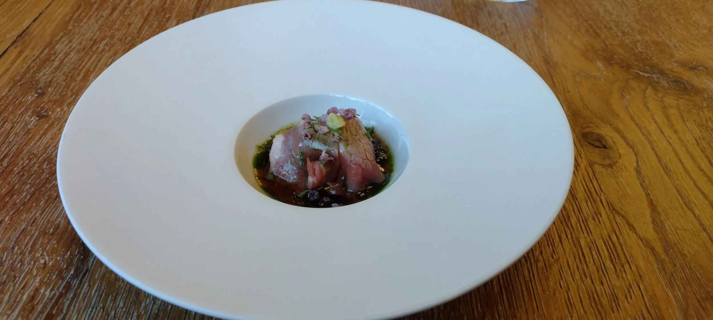 Alte Kuh im Dreisternerestaurant L.A. Jordan in Deidesheim
