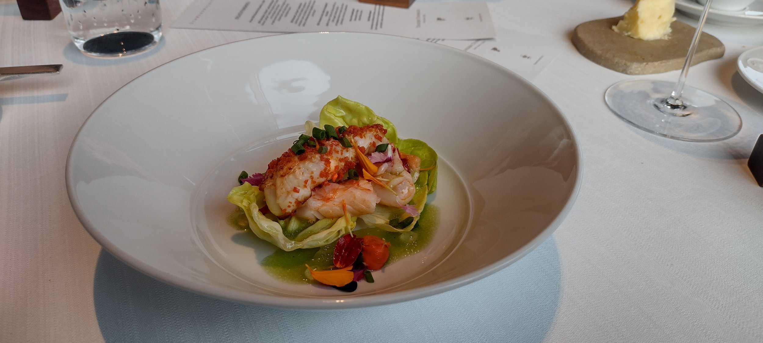 Salat in der Schwarzwaldstube in Baiersbronn