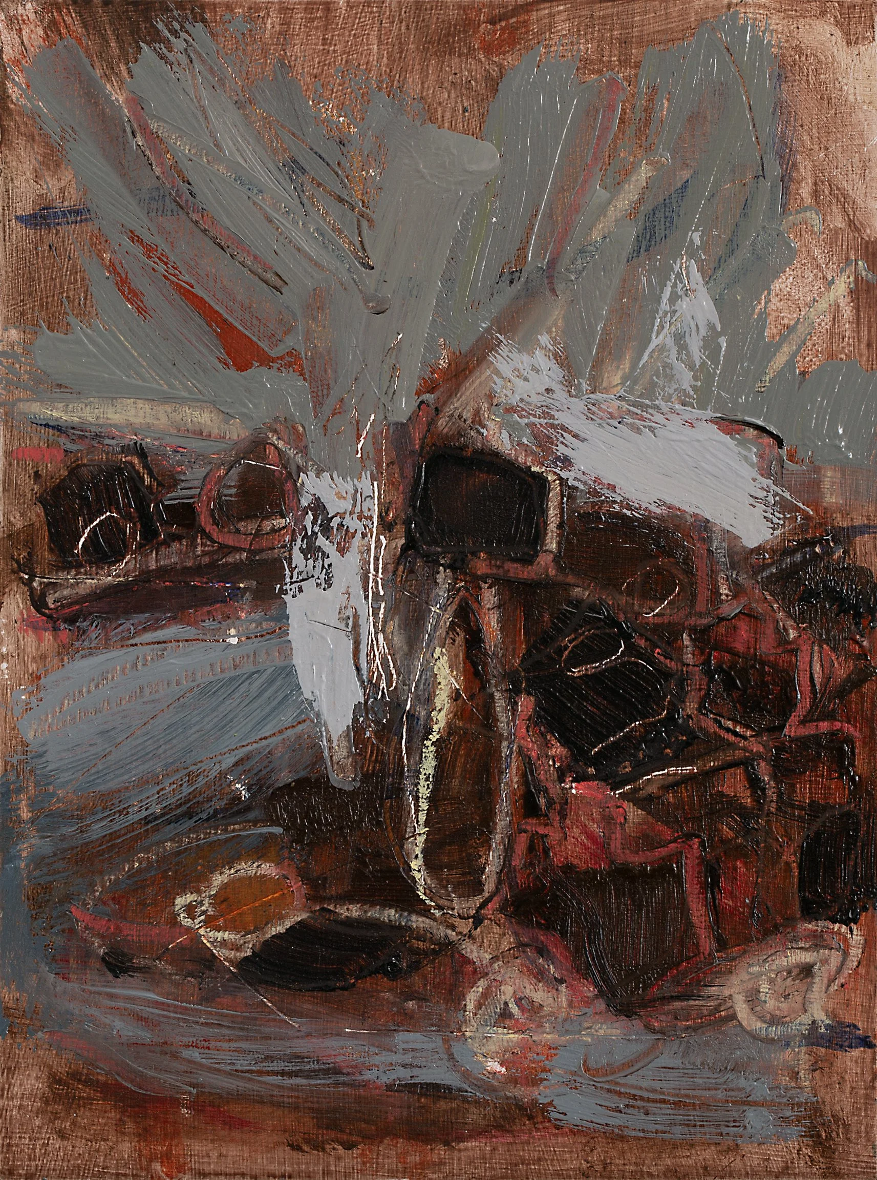 Louise Mair Integration Study oil painting New Zealand