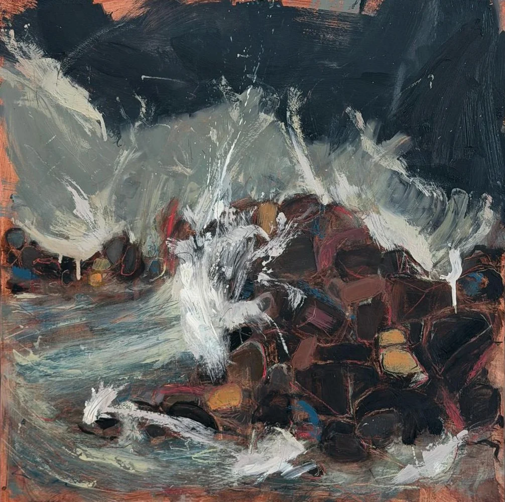 Intergration by Louise Mair Scottish Artist, New Zealand, orginal work