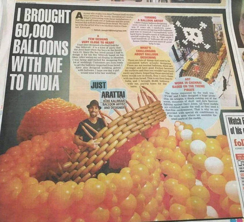 Times of India feature