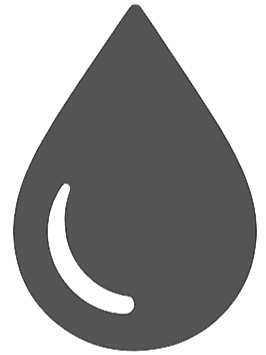 Ein Bild, das einen Kraftstofftropfen darstellt,