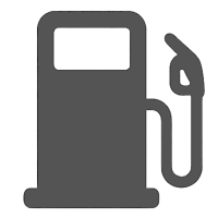 Ein Bild, dass eine Zapfsäule darstellt.