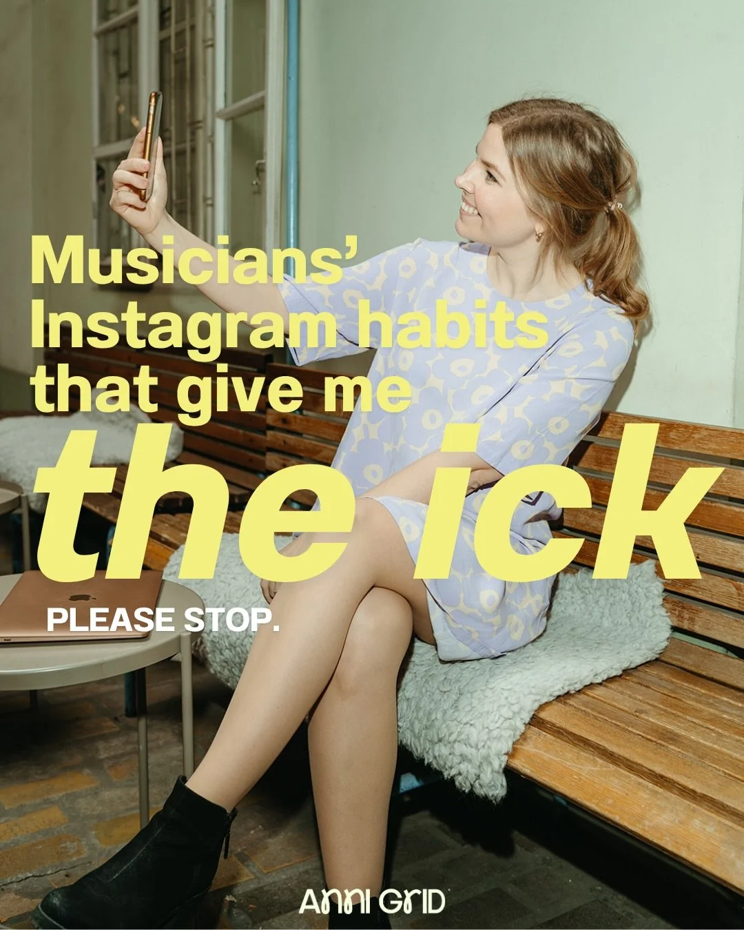 Trust me, I have been guilty of some of these too so I really give myself the ick too 😂

Anything you&rsquo;d like to add to the ick list?

Ps. I love musicians 🩷