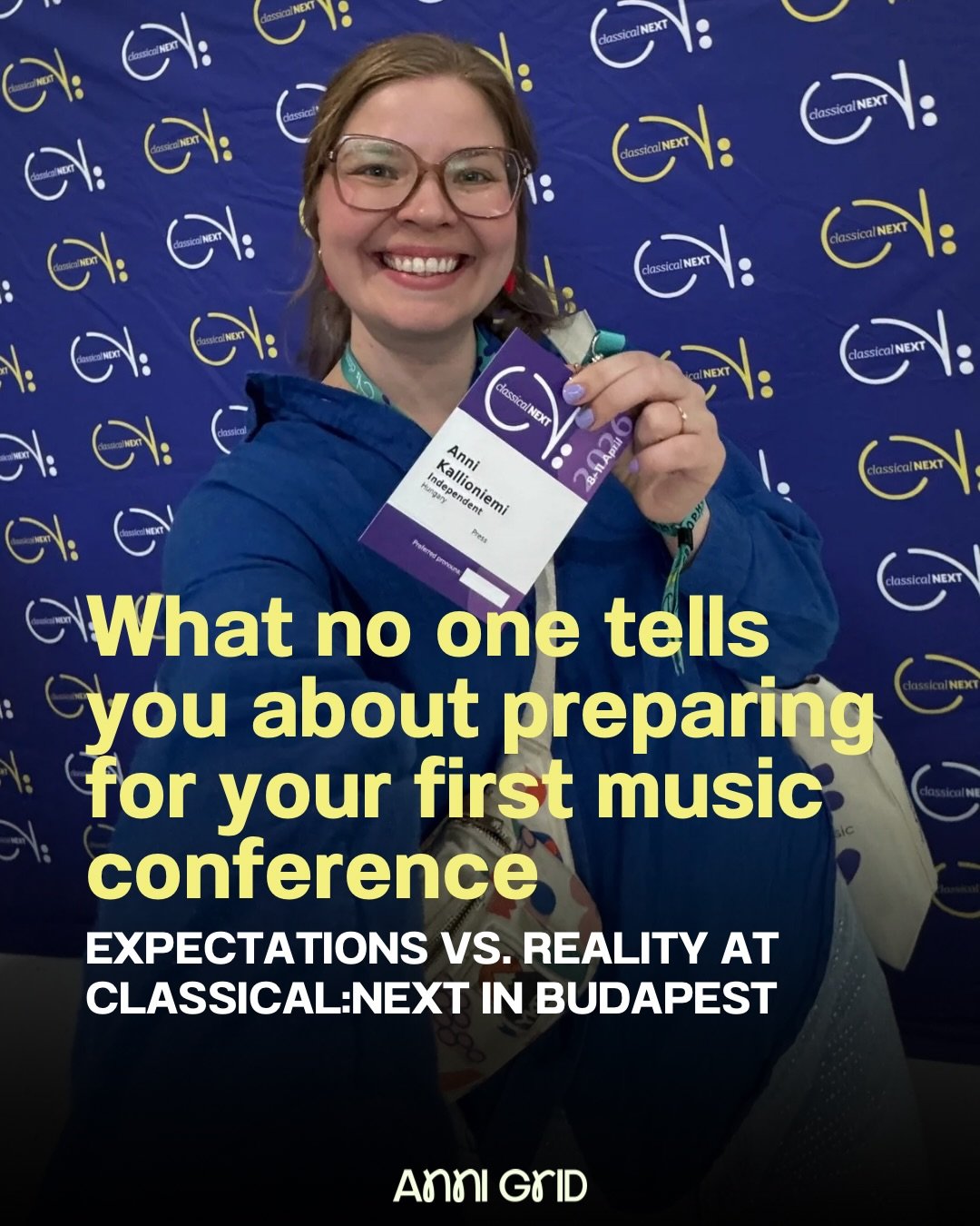 There&rsquo;s something special about being surrounded by people who care deeply about the same artform. 

Community is what keeps classical music alive and evolving. That&rsquo;s why I was so happy to attend Classical:NEXT this year in my home city,