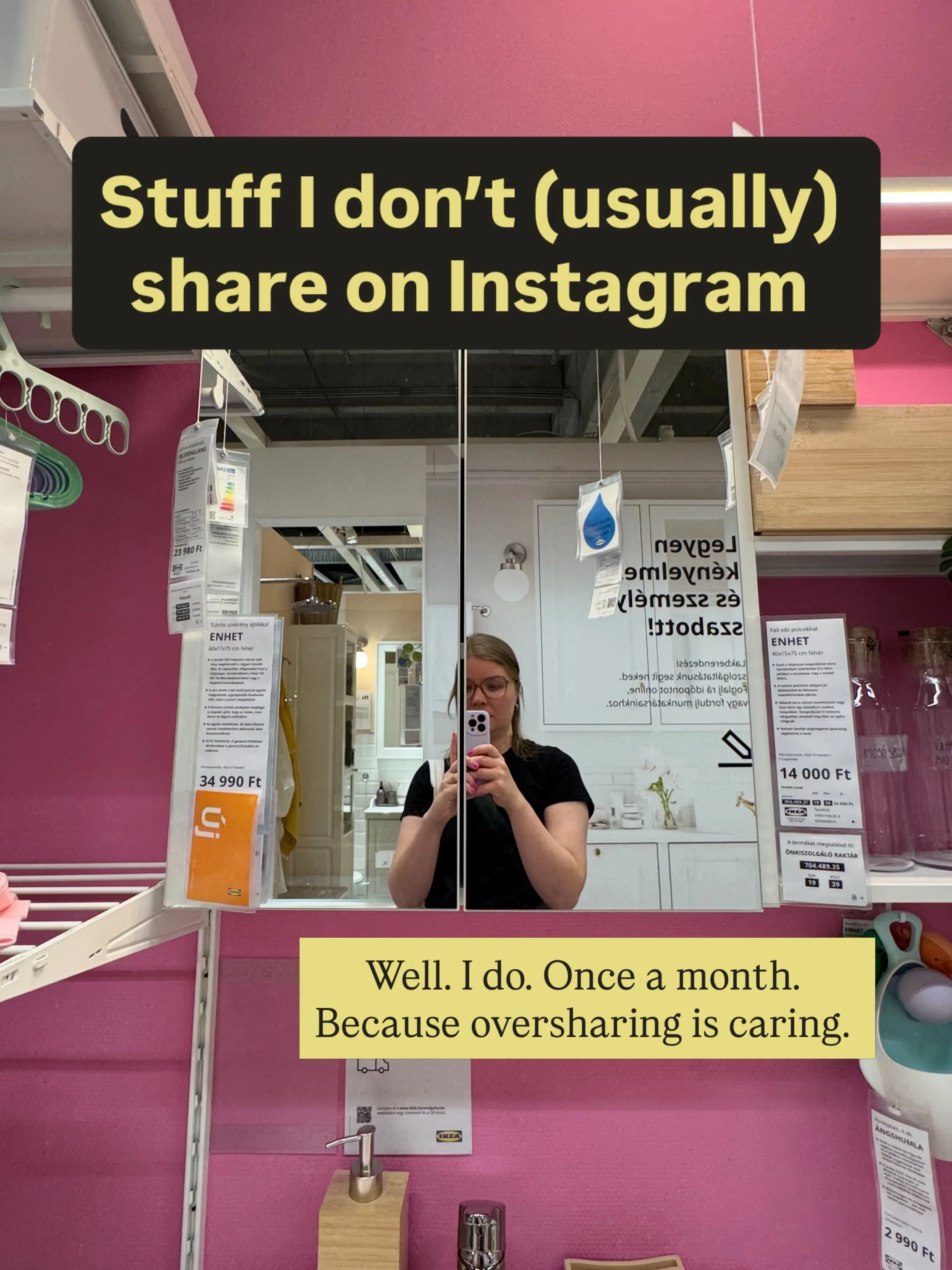 Just a silly little behind the scenes post. 

My monthly habit I am not sure I want to keep doing but here we go 🤠