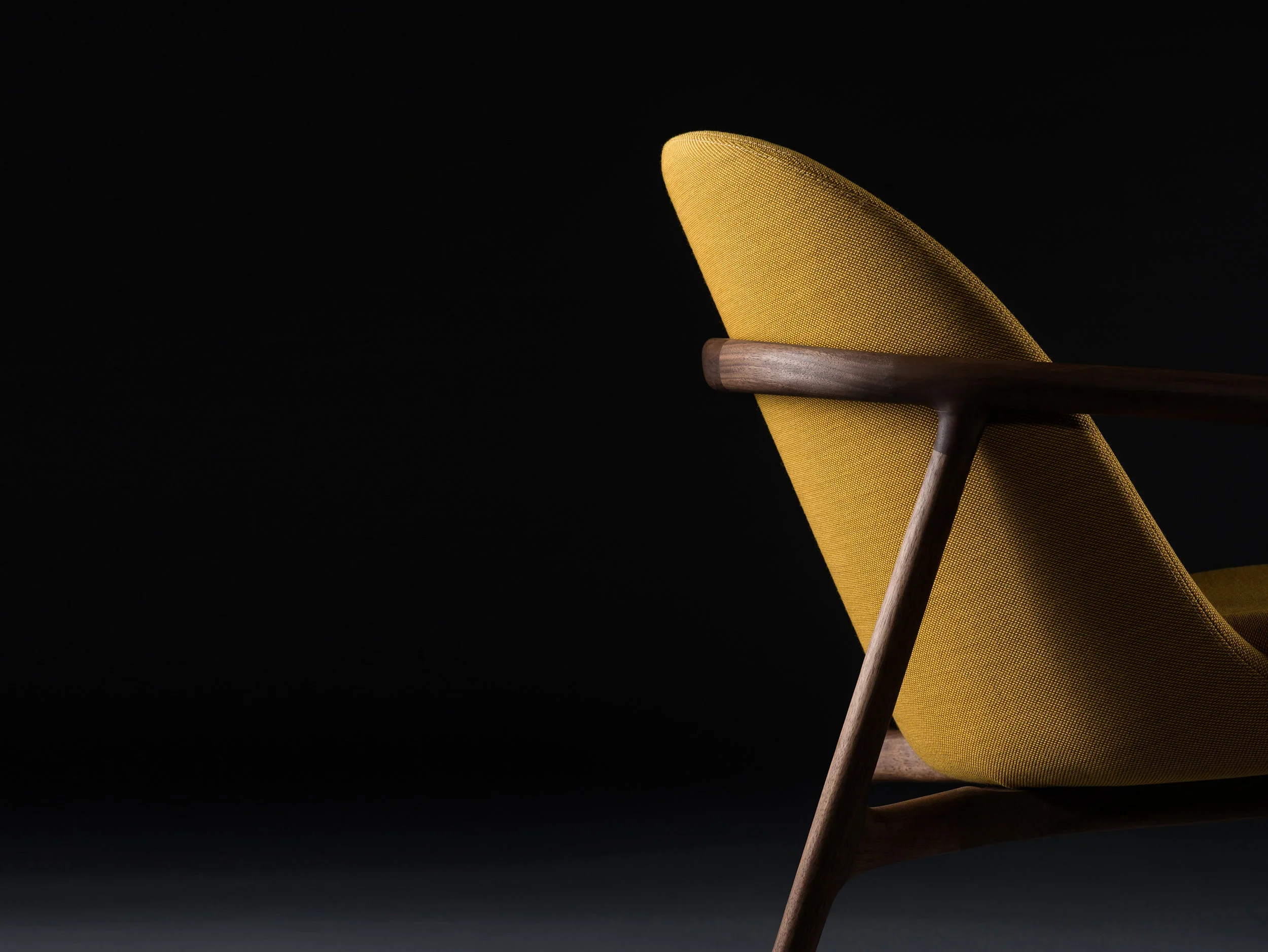 Neva Lounge Trimmed highlighting natural wood grain and craftsmanship