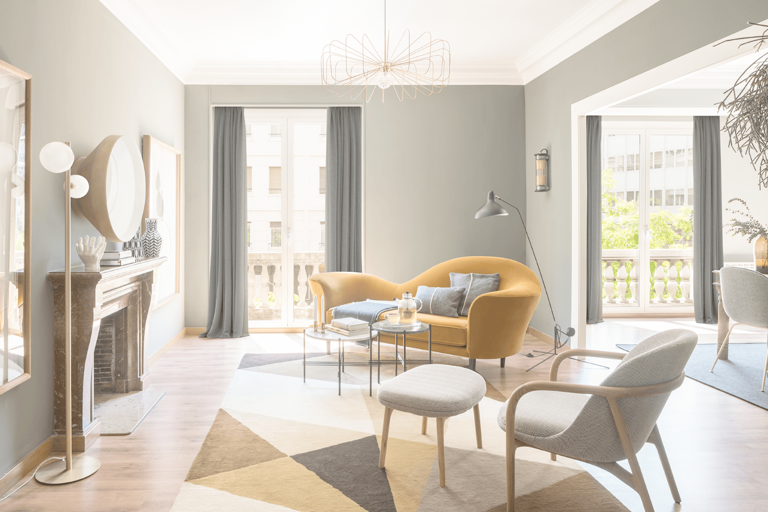 Neva lounge - as part of mid-century inspired collection by Regular Company for Artisan