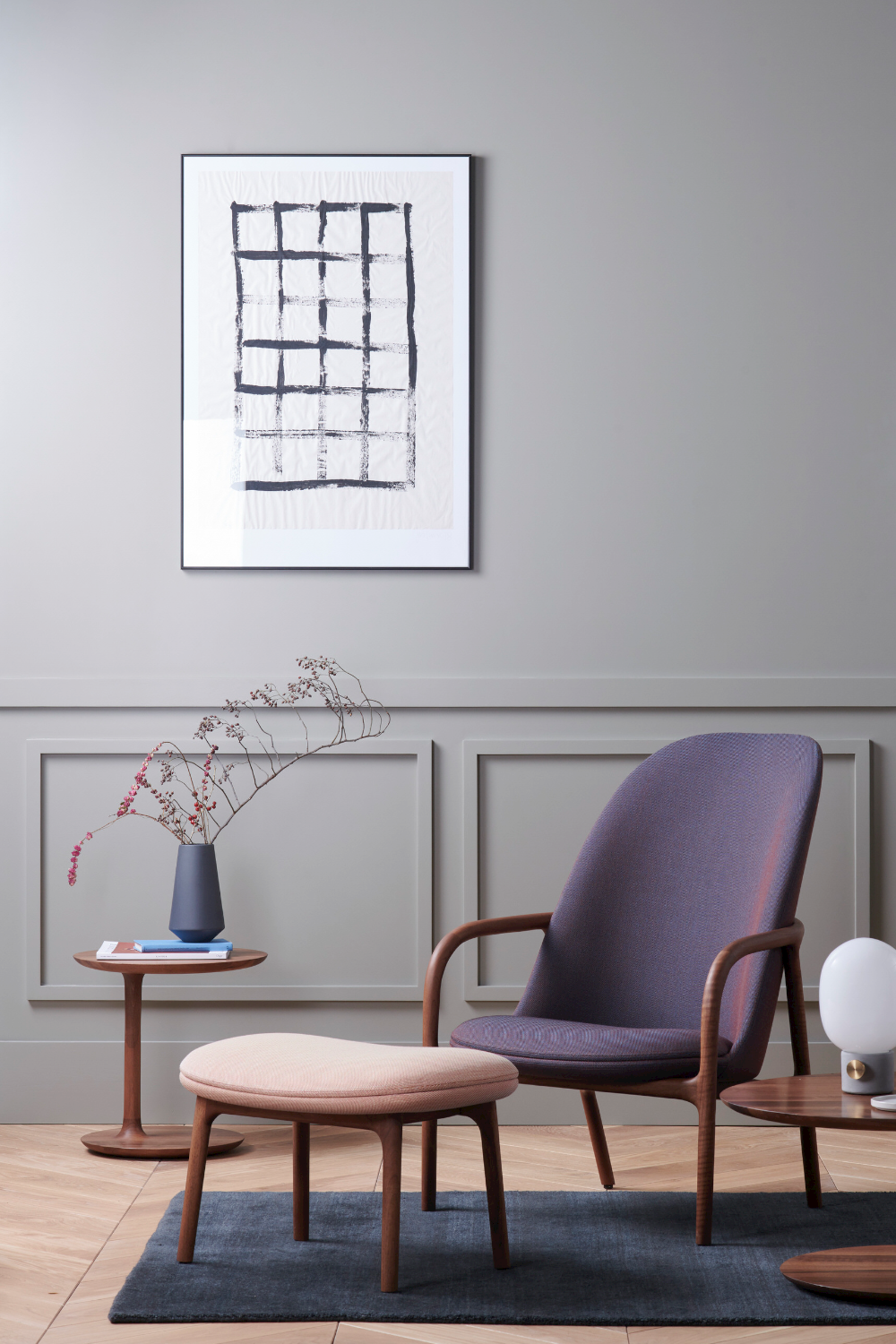 Neva lounge - as part of mid-century inspired collection by Regular Company for Artisan