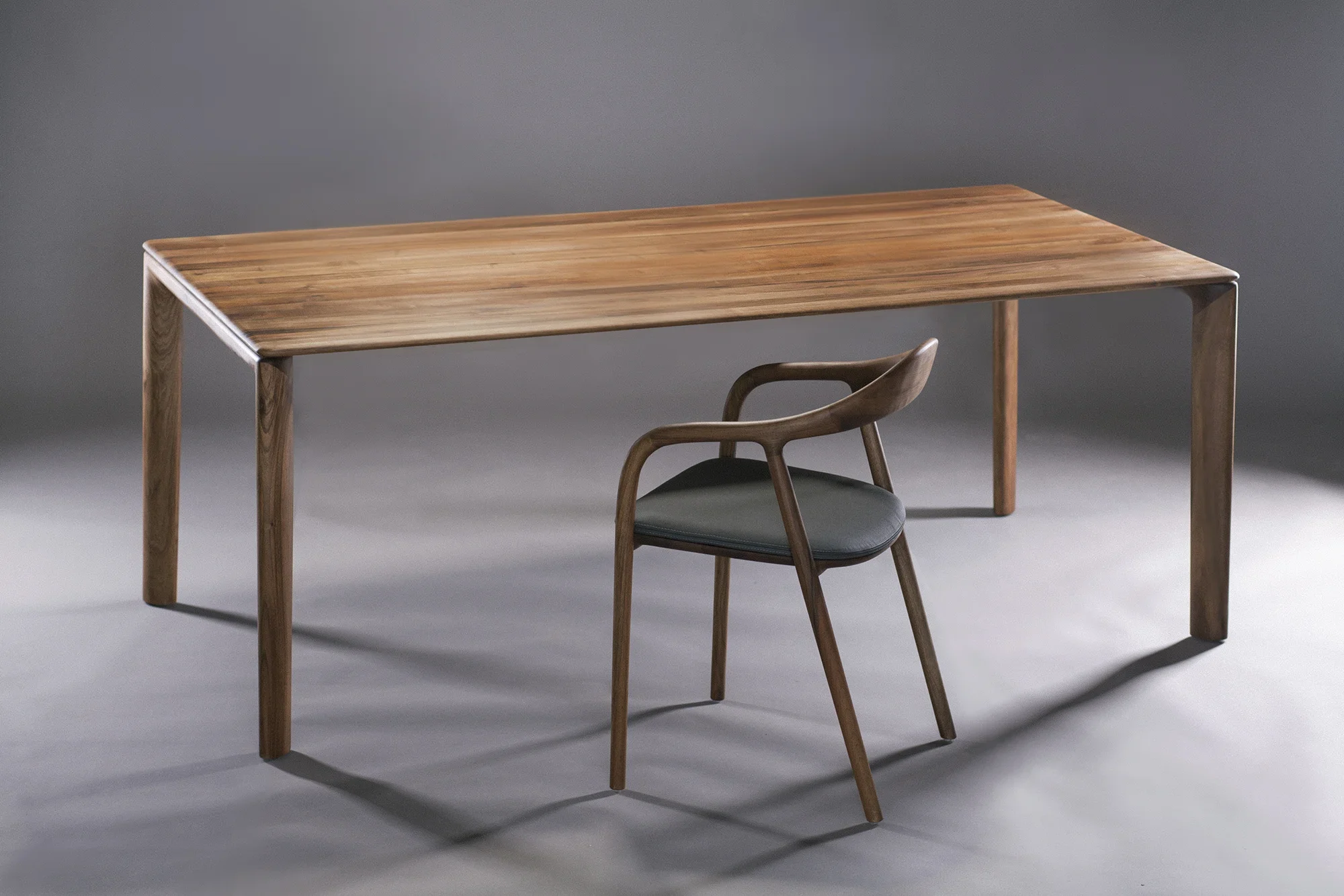 Minimalist dining table suitable for residential or commercial interiors