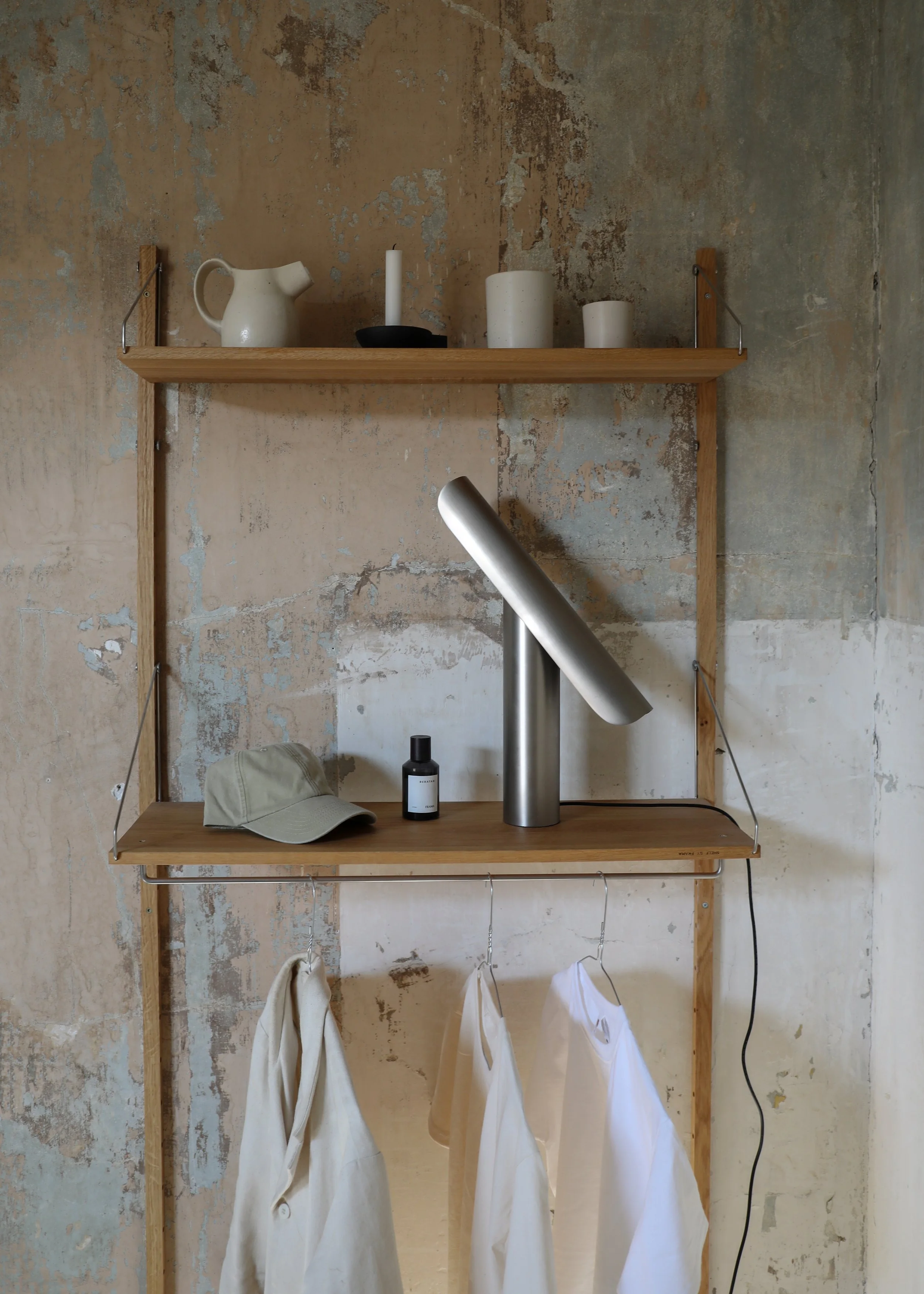 T lamp designed by Regular company for  Frama - photo credit FRAMA