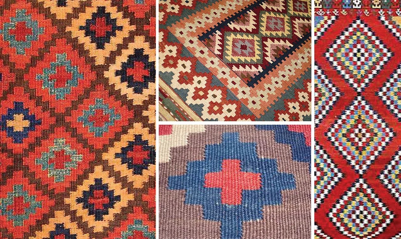 Artisan home accessory rug displayed at IMM Cologne 2013