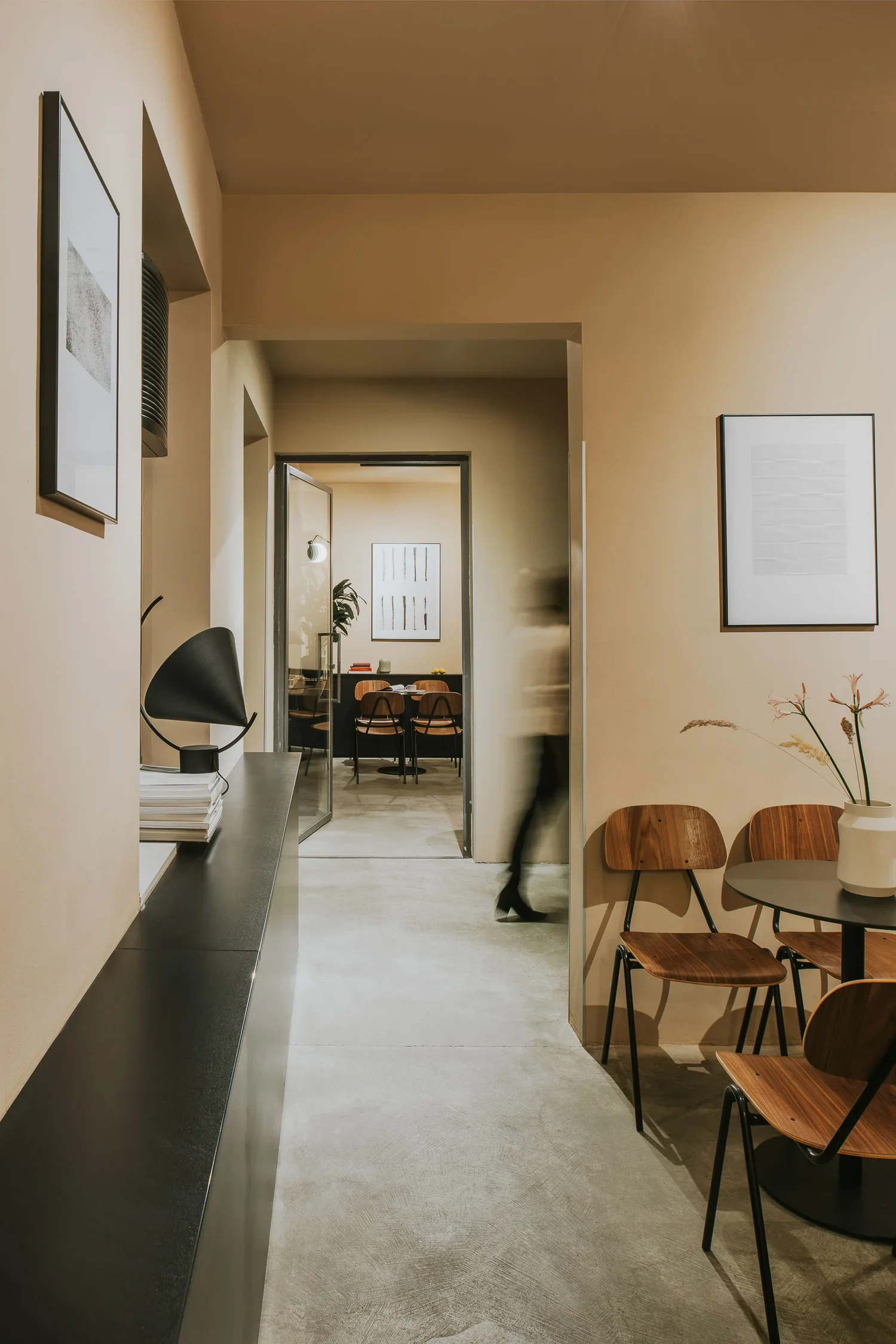 Products designed by Regular Company displayed in bar interior