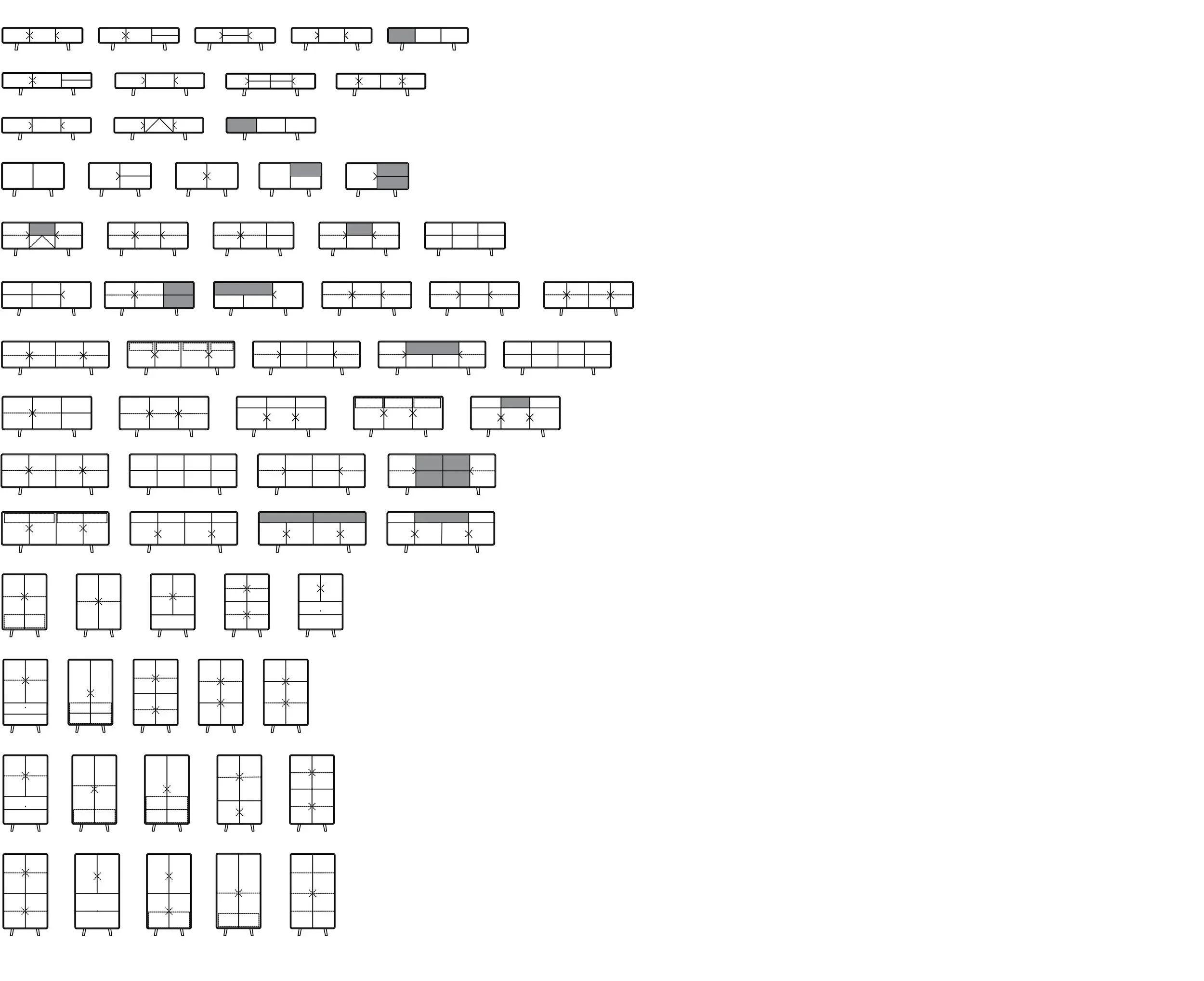 Award-winning wooden sideboard from the Neva collection by Artisan