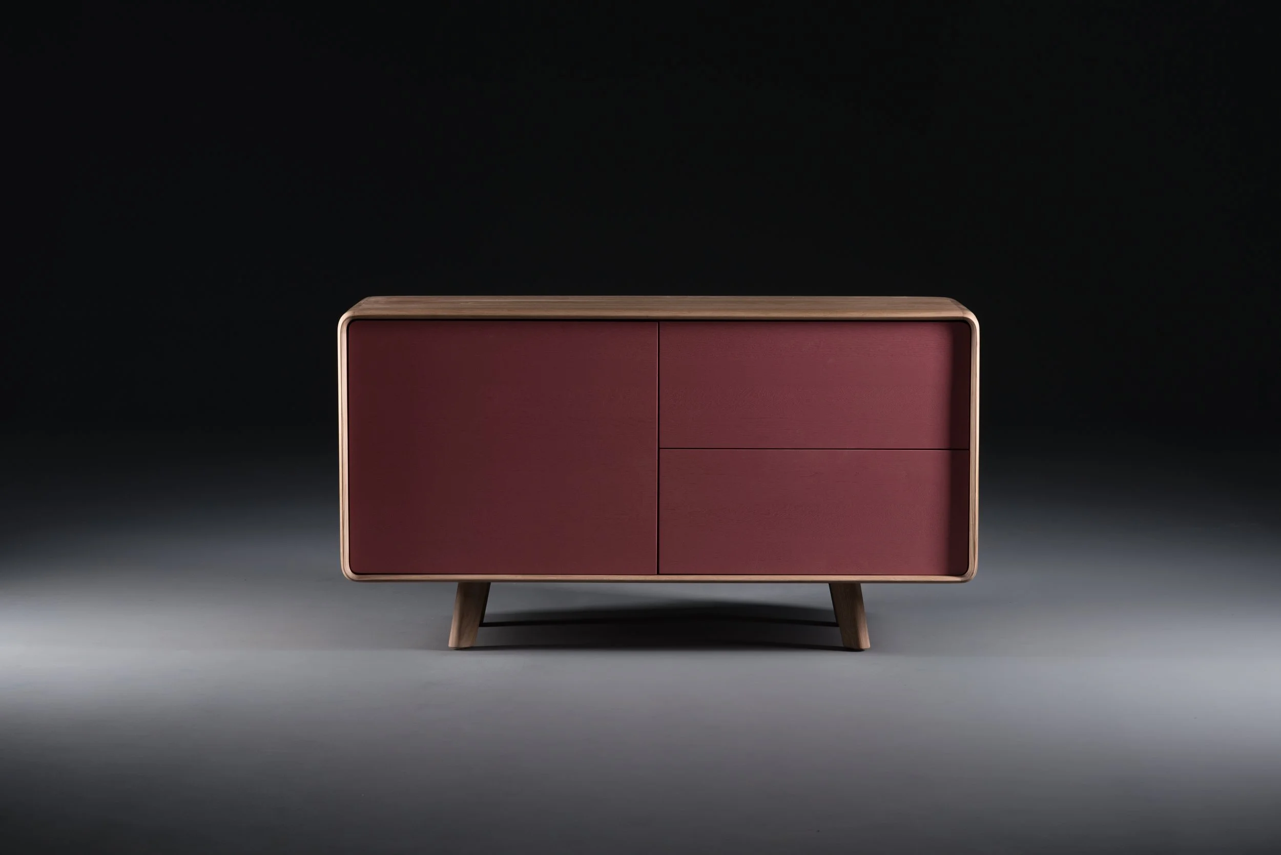 Award-winning wooden sideboard from the Neva collection by Artisan