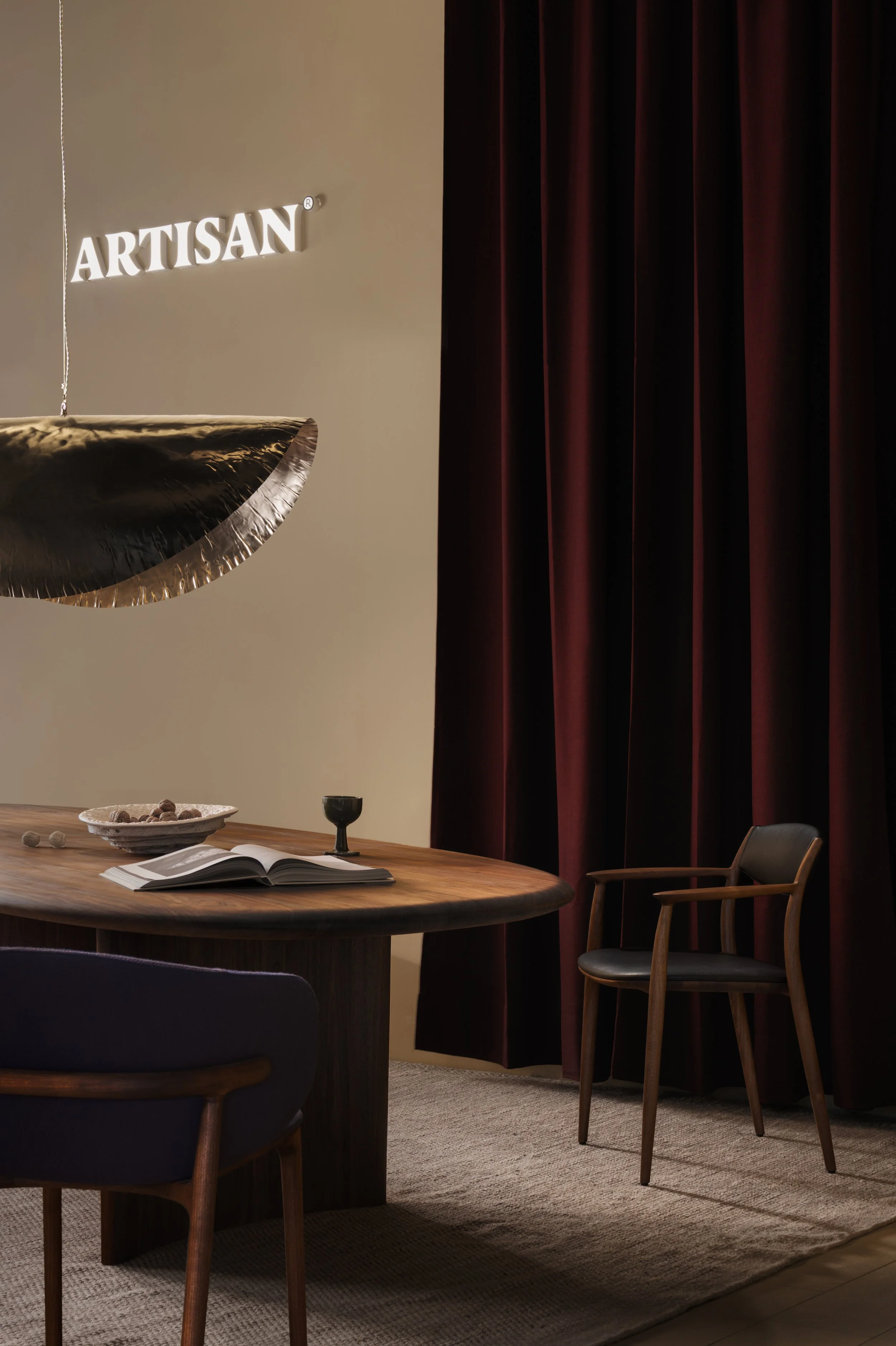 Artisan Nila Chair highlighting natural wood and material quality