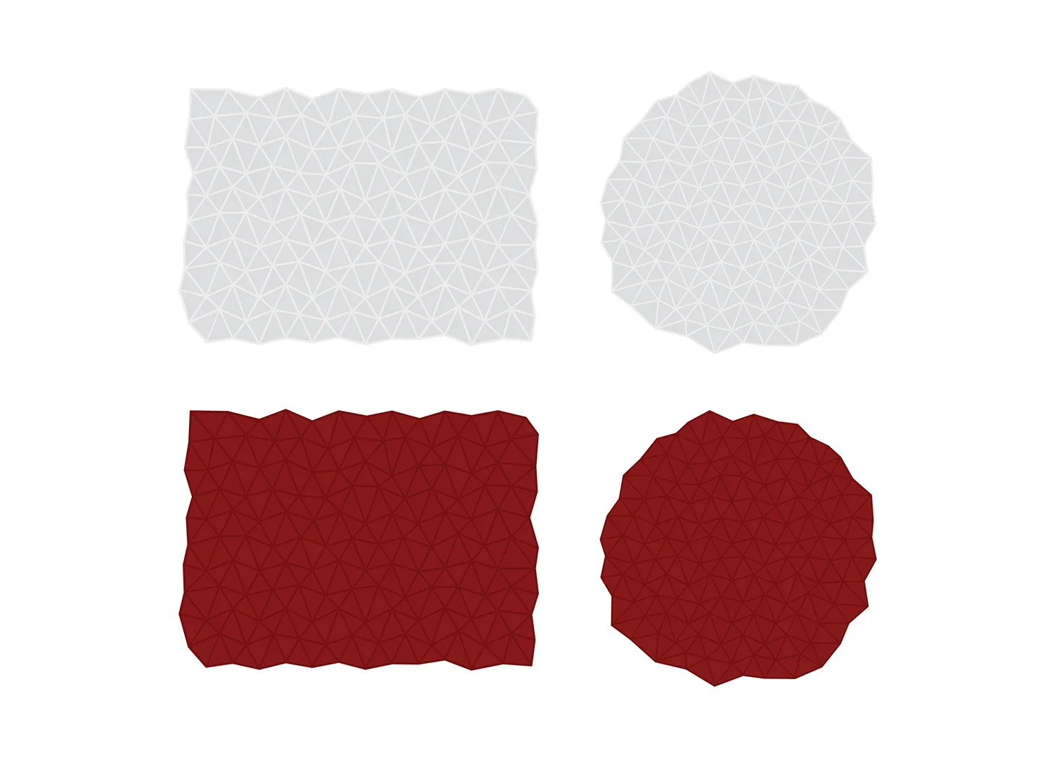 Glacies rug - Artisan rug featuring hand tufting and hand trimming techniques