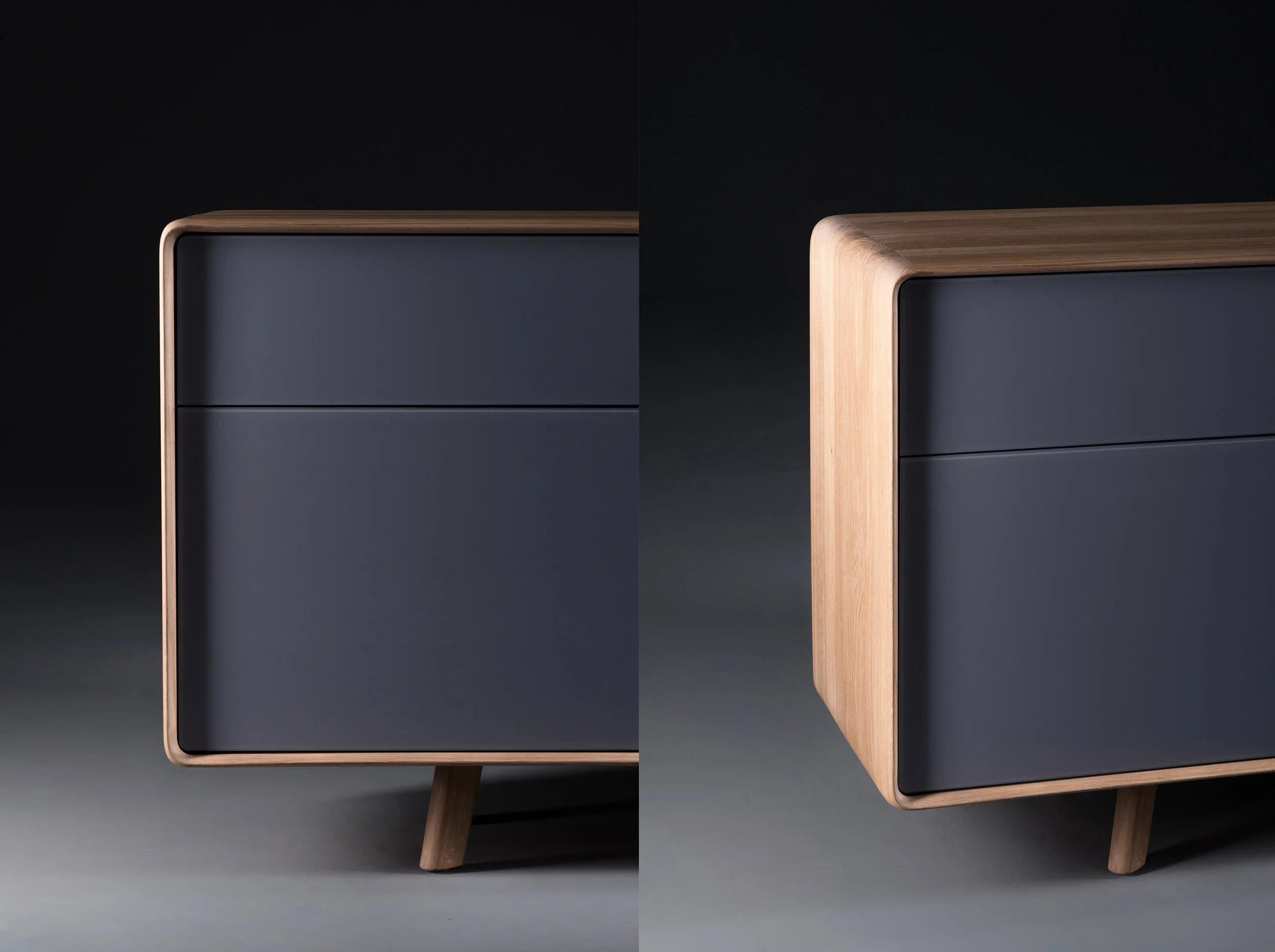 Artisan sideboard highlighting handcraft and tactile wood details