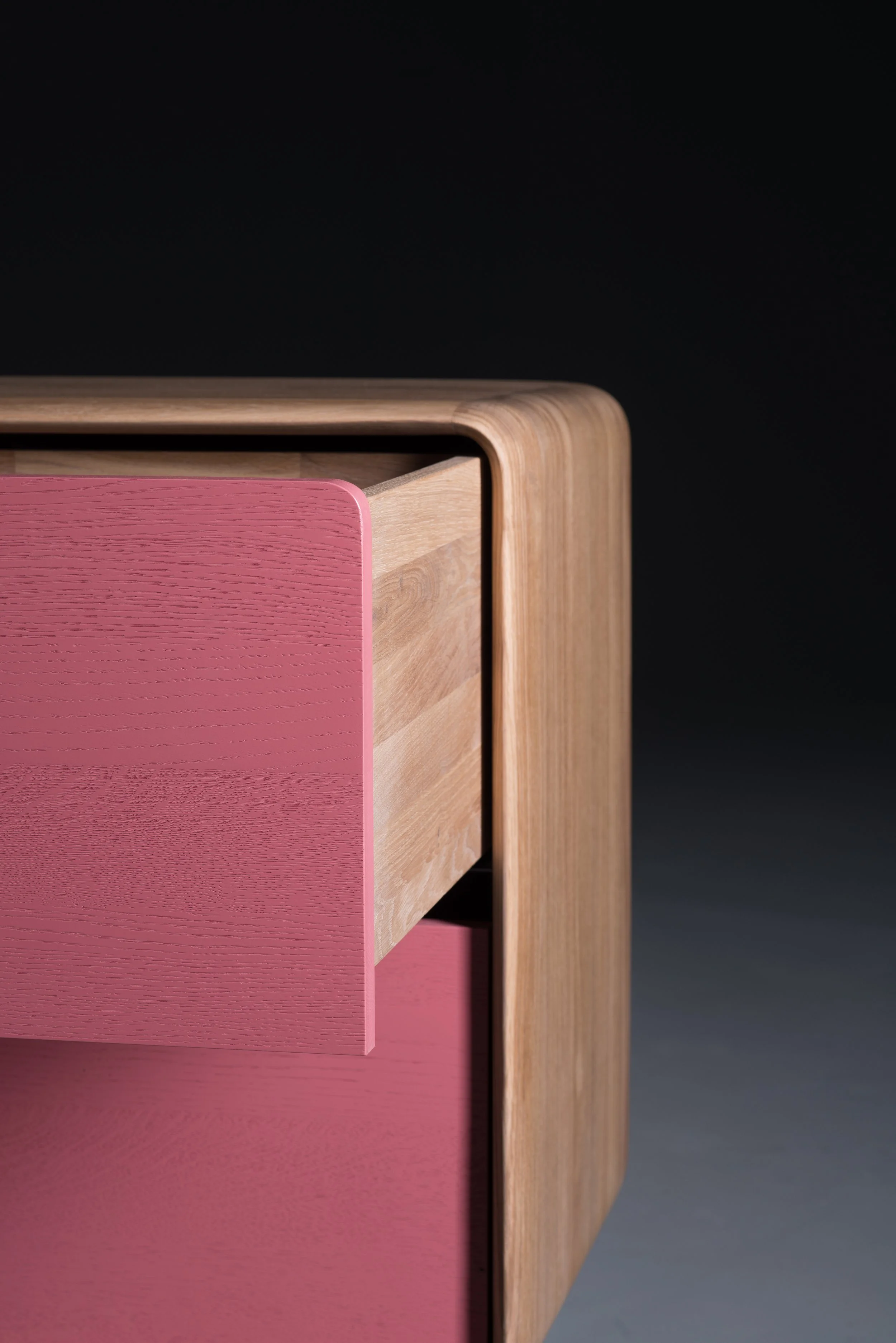 Customizable Neva Sideboard in oak, walnut, maple, elm, cherry, or pear