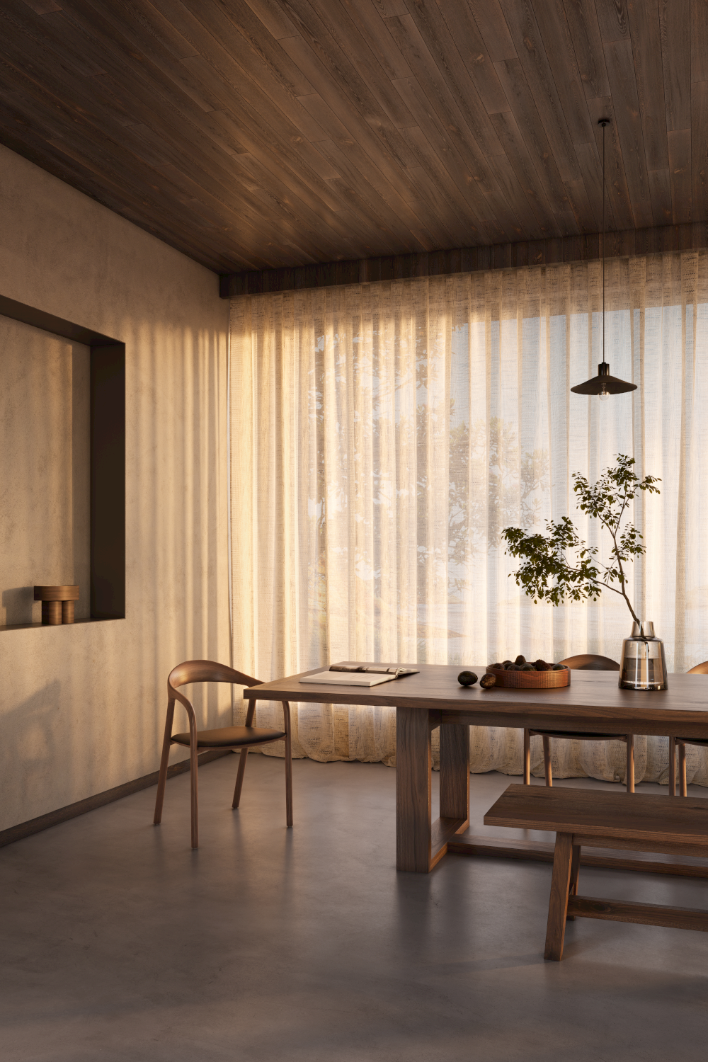 Multiple views of Neva Chair highlighting elegant curves and ergonomic form