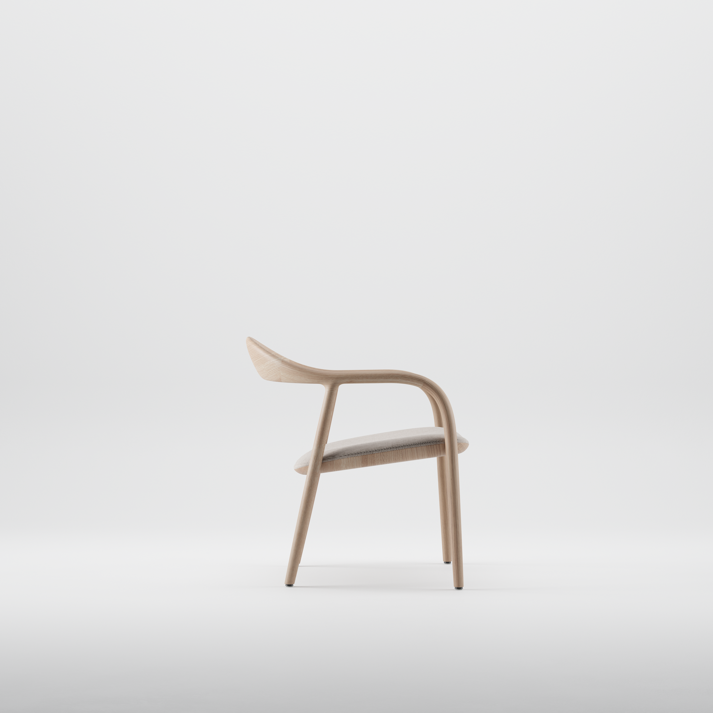 Neva Easy Chair paired with other Neva collection elements