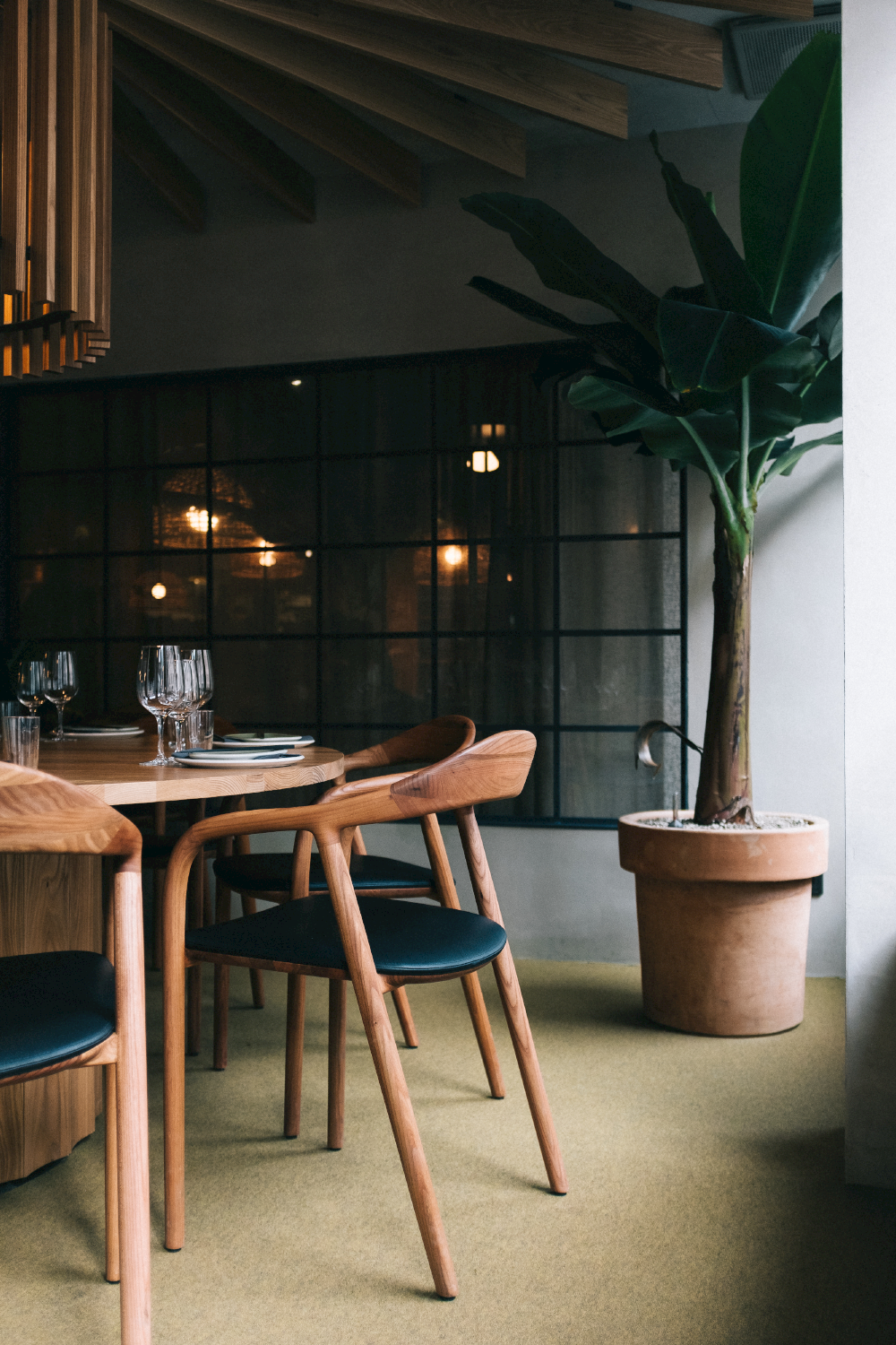 Multiple views of Neva Chair highlighting elegant curves and ergonomic form