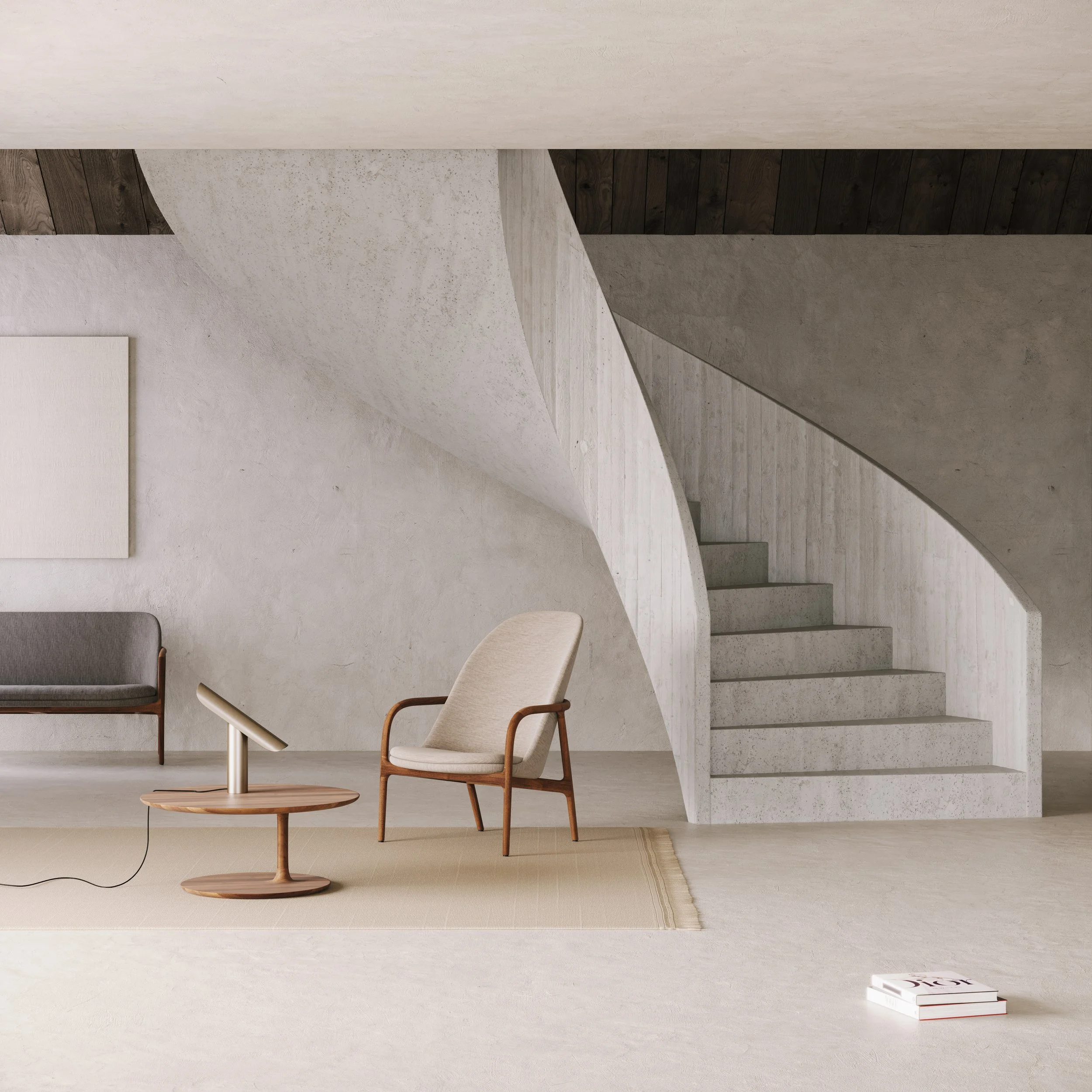 Neva lounge - as part of mid-century inspired collection by Regular Company for Artisan