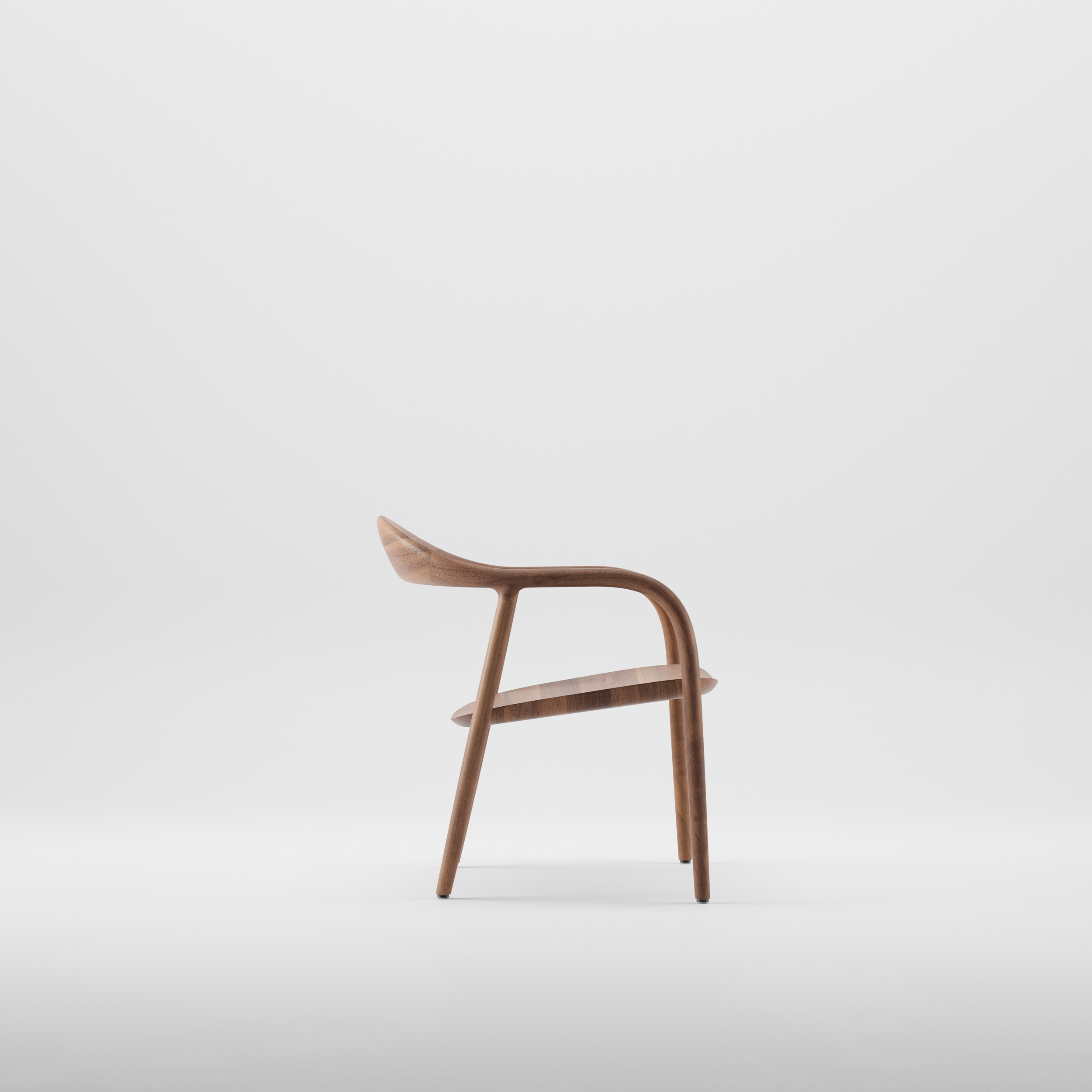Sculptural lounge chair from the Neva collection by Artisan