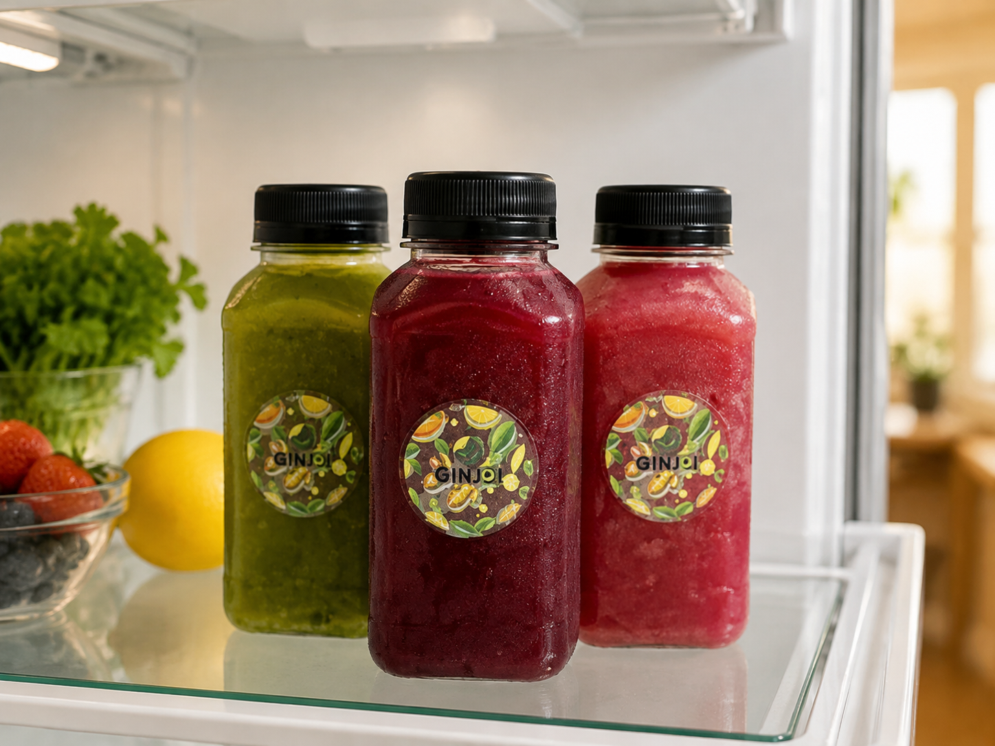 Chilled Ginjoi trio in a bright fridge  (Rooted & Radient).png