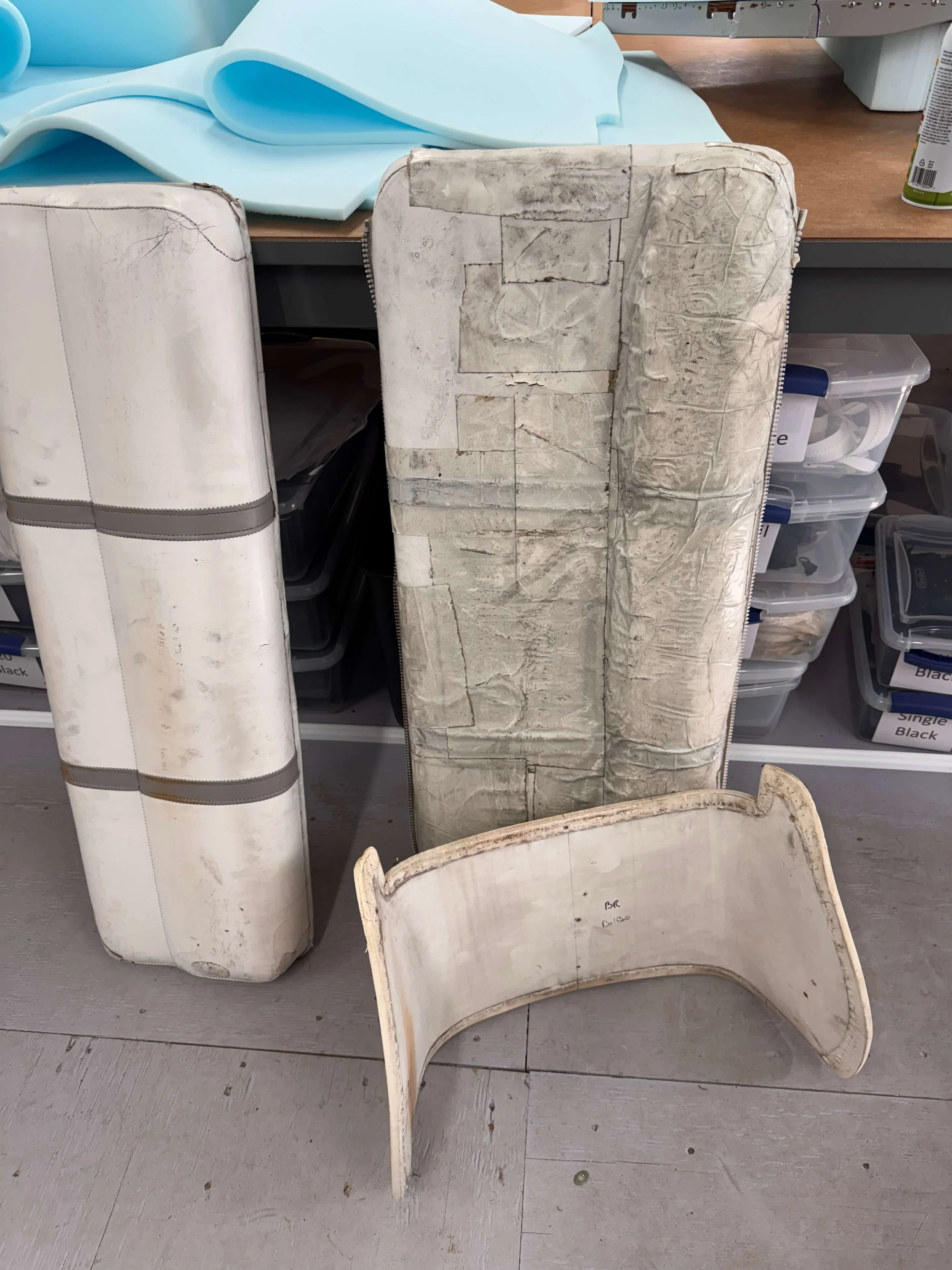 Old seat bottom and back from a RIB.jpeg