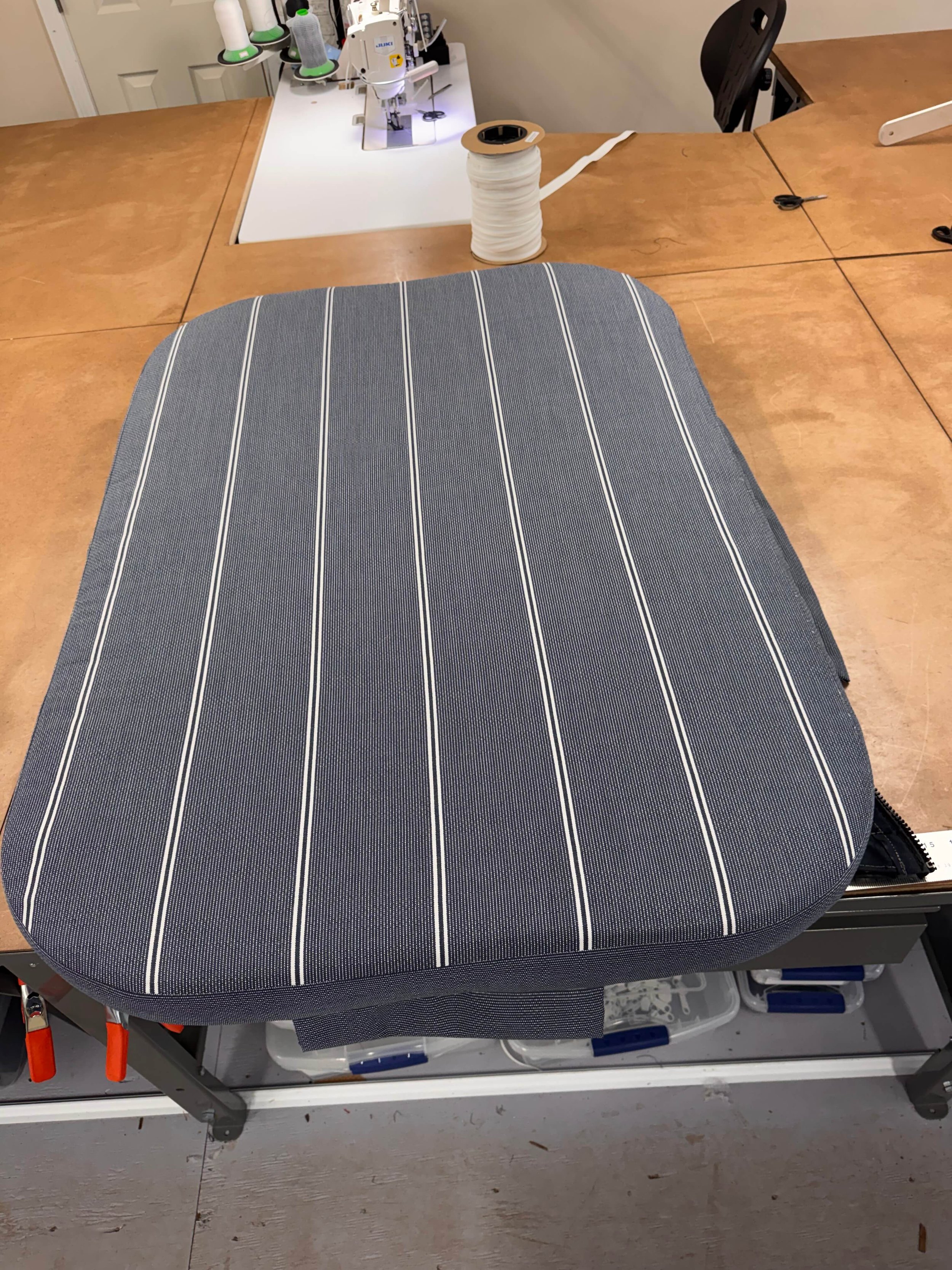 Engine hatch cover using Sunbrella fabric.jpeg