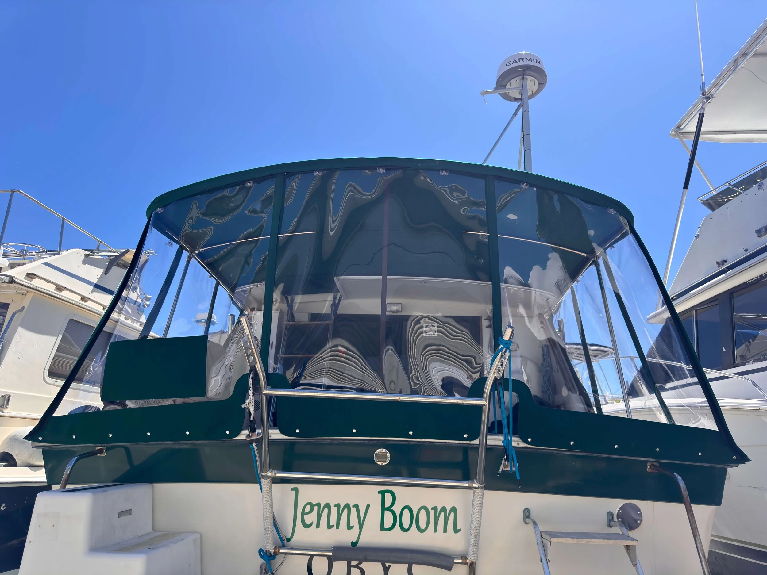 Robie Marine Full Bimini and Rear Cockpit Enclosure.jpeg