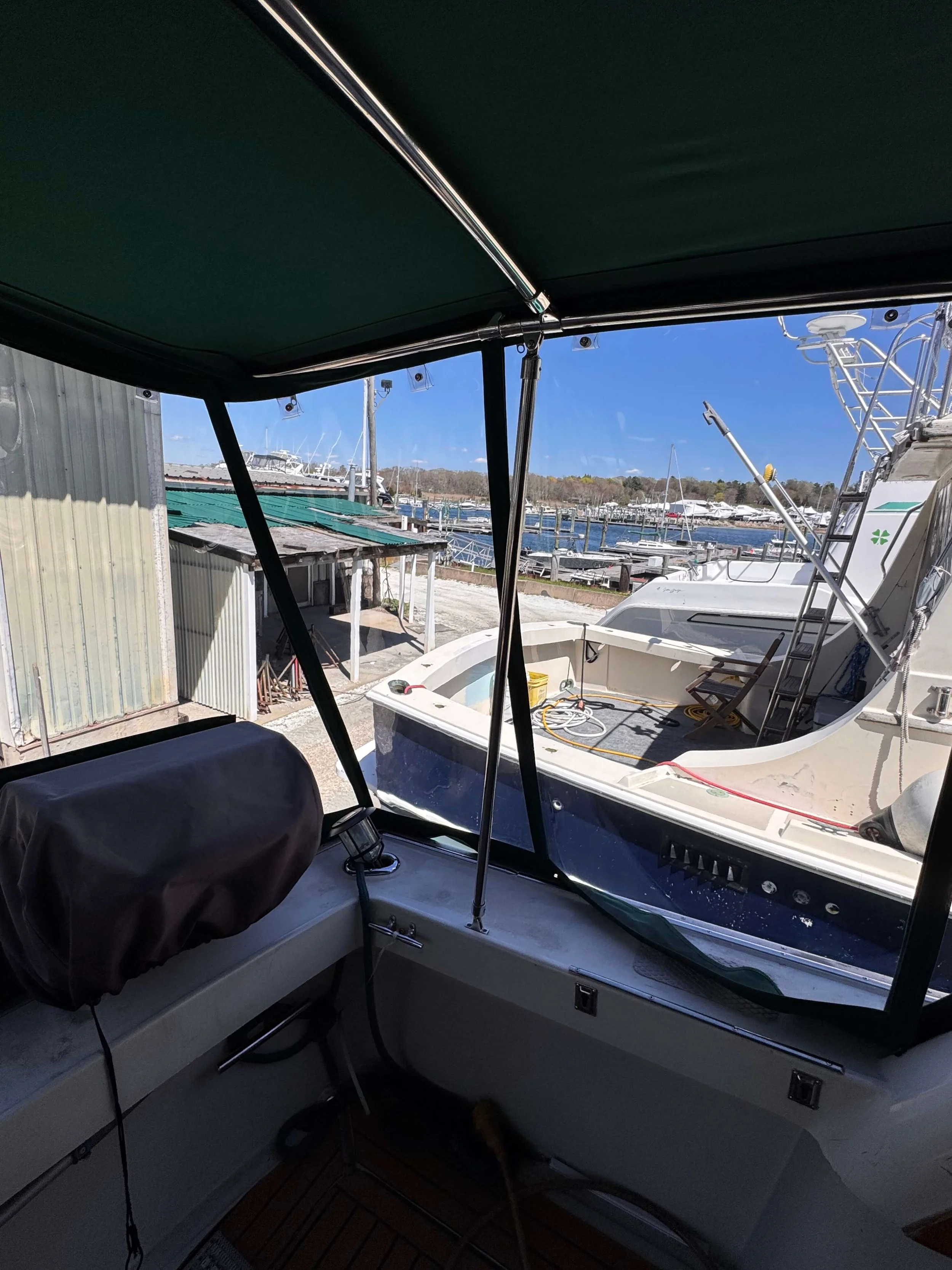 Robie Marine Port Side View Bimini and Enclosure.jpeg