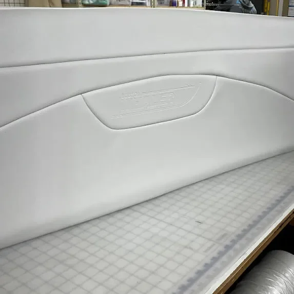 Custom seatback Boston Whaler - Robie Canvas