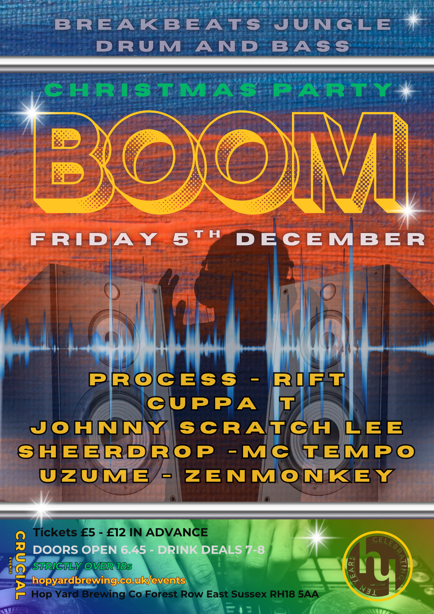 Boom: drum ‘n bass, break beats &amp; jungle