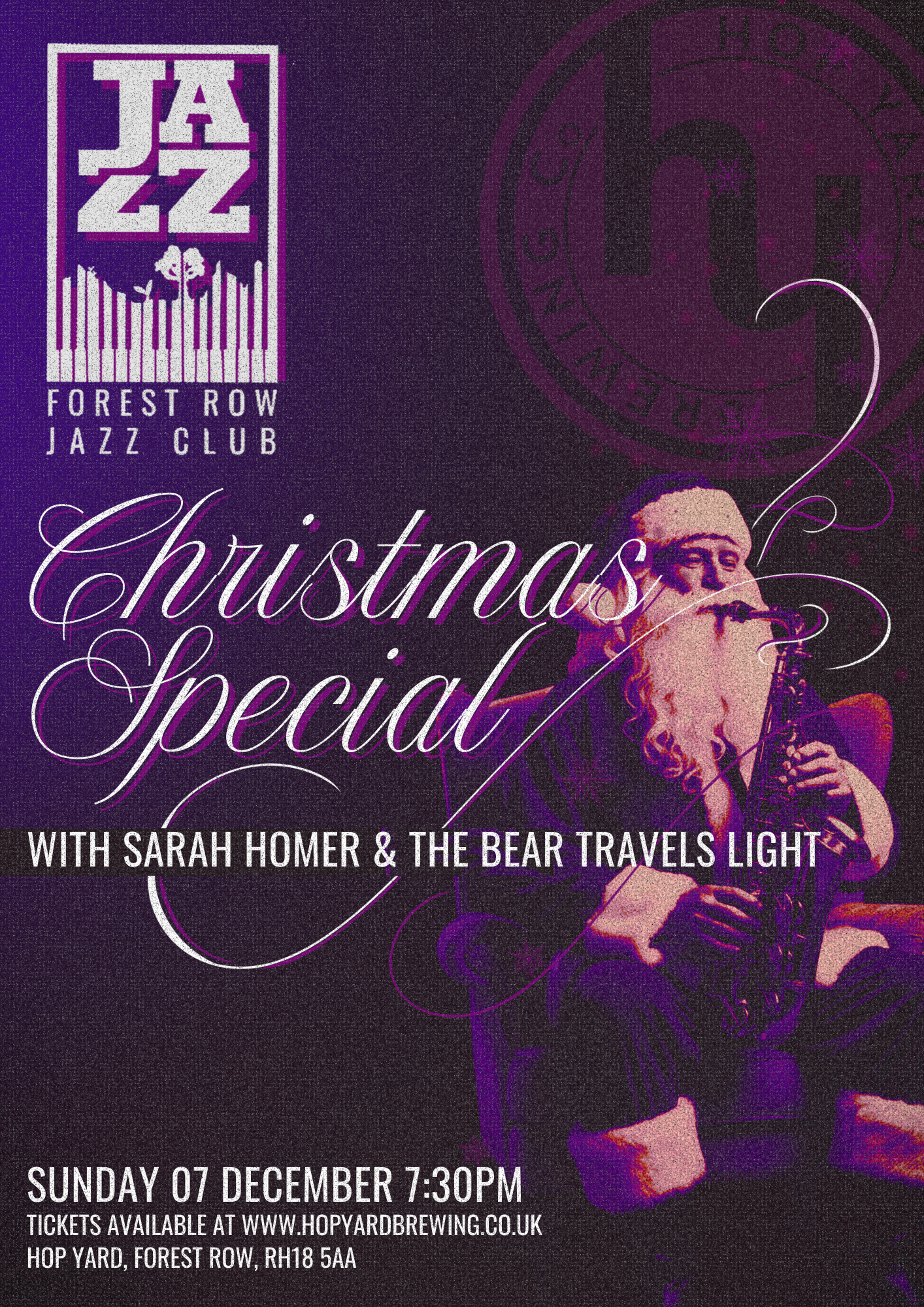 Forest Row Jazz Club Christmas Special with The Bear Travels Light