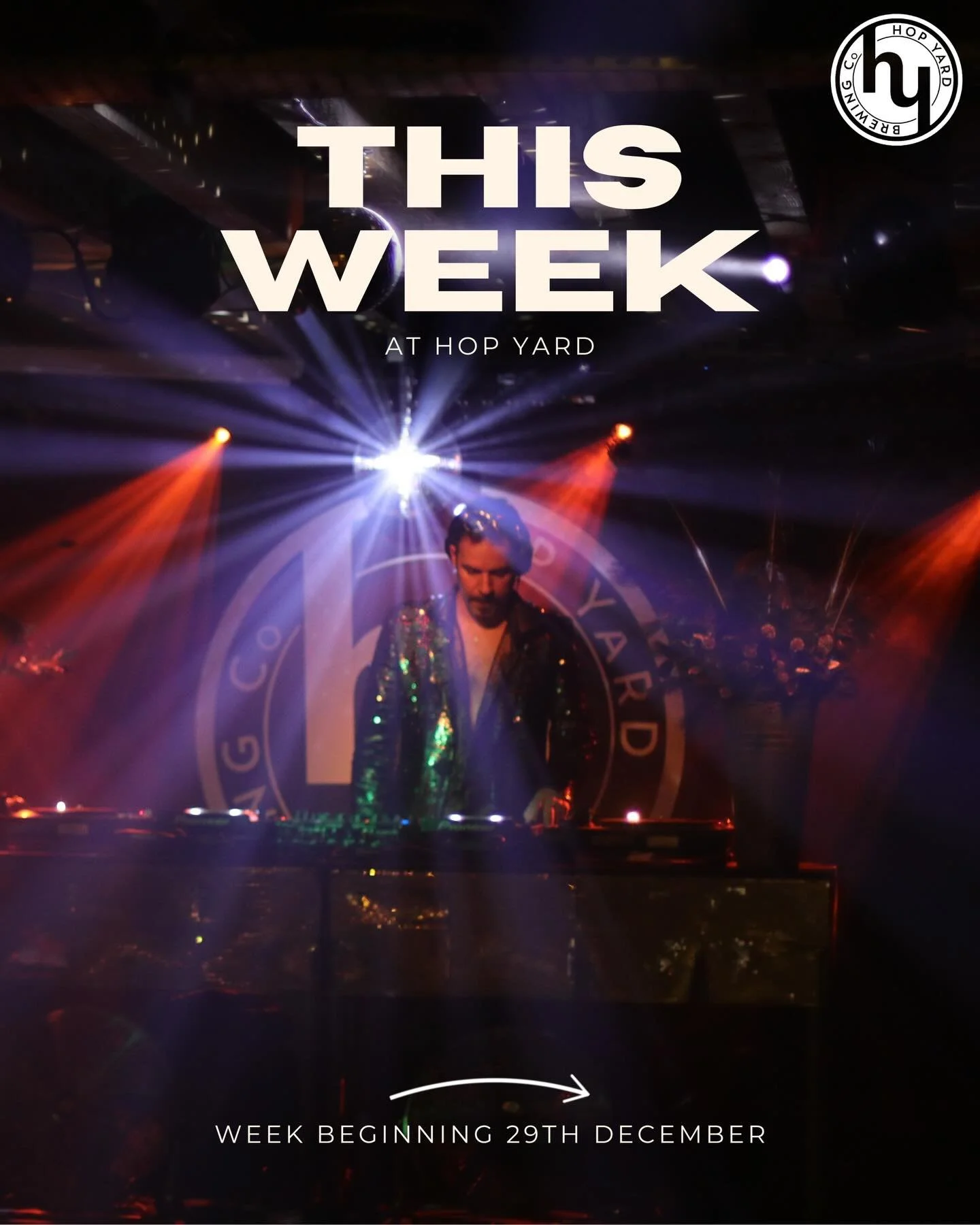 We are saying goodbye to 2025 &amp; hello to 2026 tonight with our Glamorous 80s New Year&rsquo;s Eve party! Live band, DJ, fancy dress &amp; more🪩 Get your last minute tickets in the link in our bio.

We will be closed on Thursday to recuperate &am