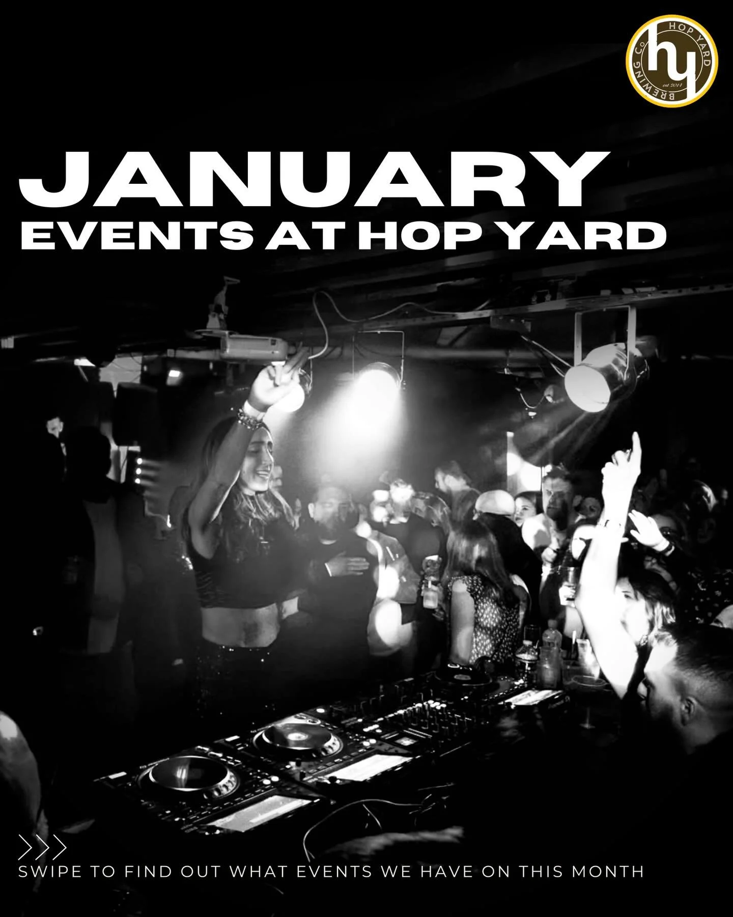 Hello 2026🥳 Happy New Years! Swipe to find out what events we have going on this month💛

Our open hours:
Wednesday - 5pm - 11pm
Thursday - 5pm - 11pm
Friday - 12pm - 12am
Saturday - 12pm - 12am
Sunday - 12pm - 4pm

Head over to @the_yard_kitchen_ t