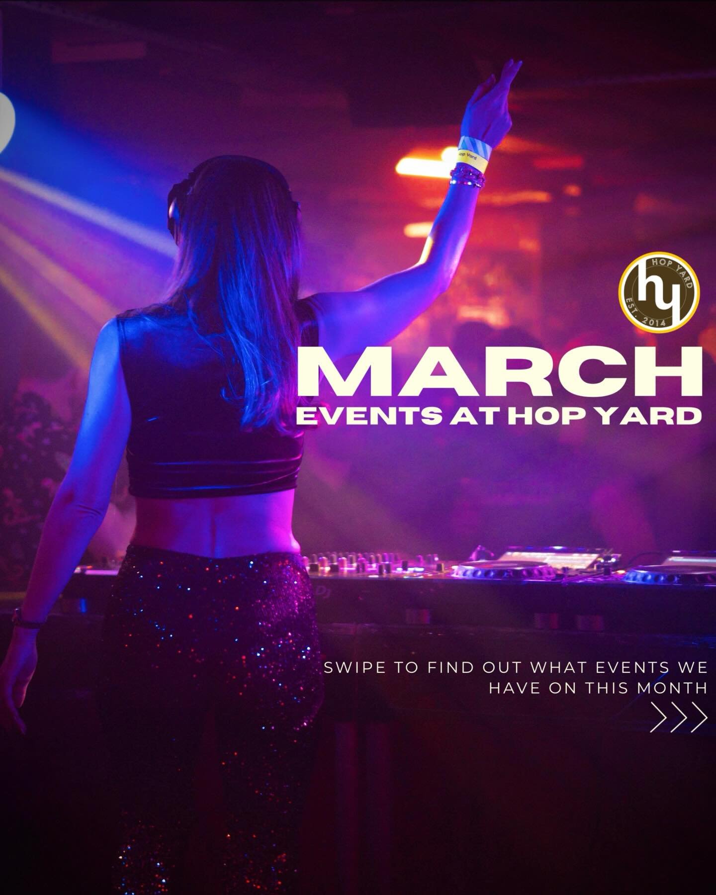 Spring is on its way🌼 We have another exciting month coming up, jam packed with events 👉Swipe to find out what&rsquo;s on.

If you&rsquo;re new here: We are an independent music venue &amp; bar with a restaurant. DJs, live music &amp; community eve