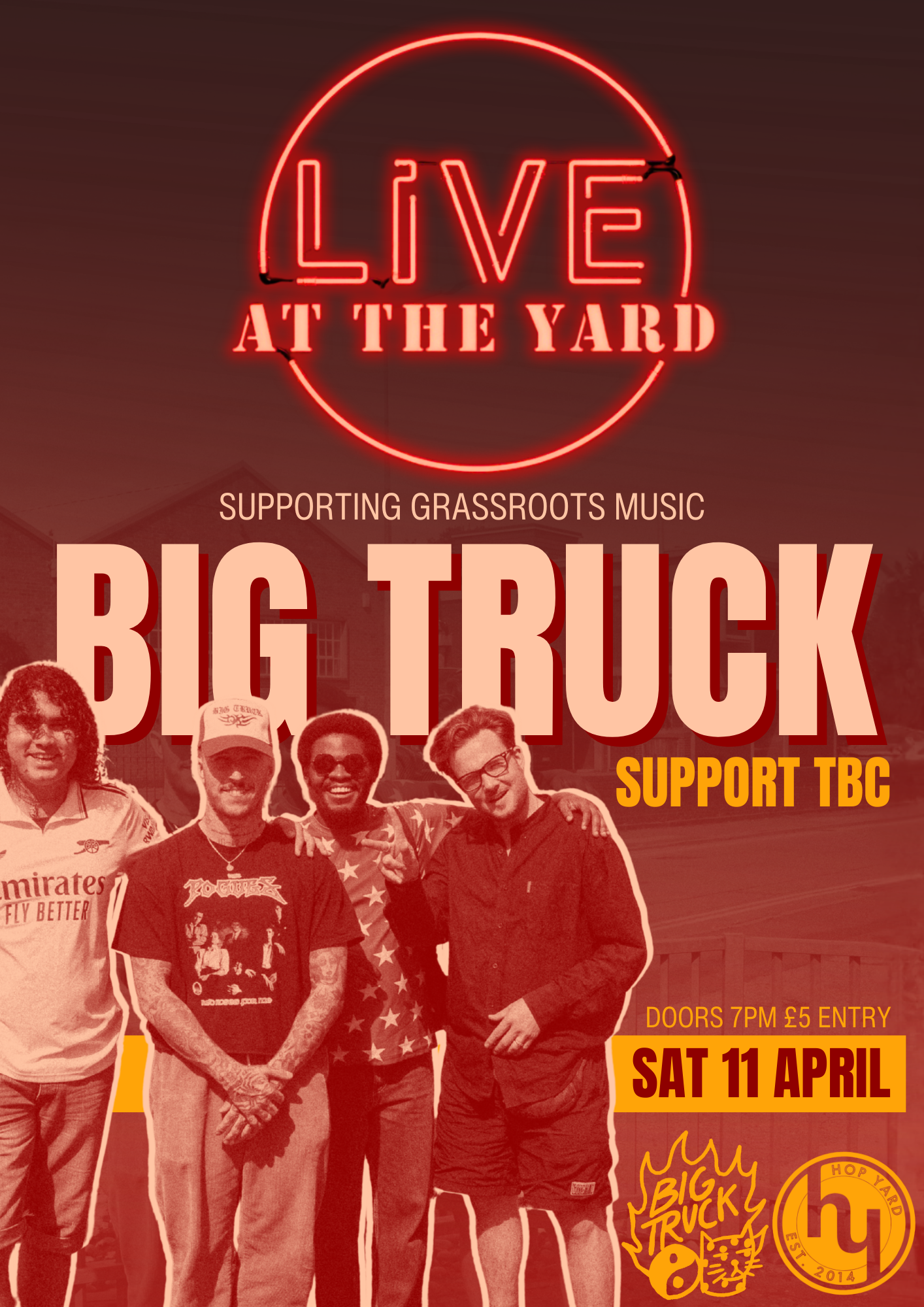 Live at the Yard with Big Truck