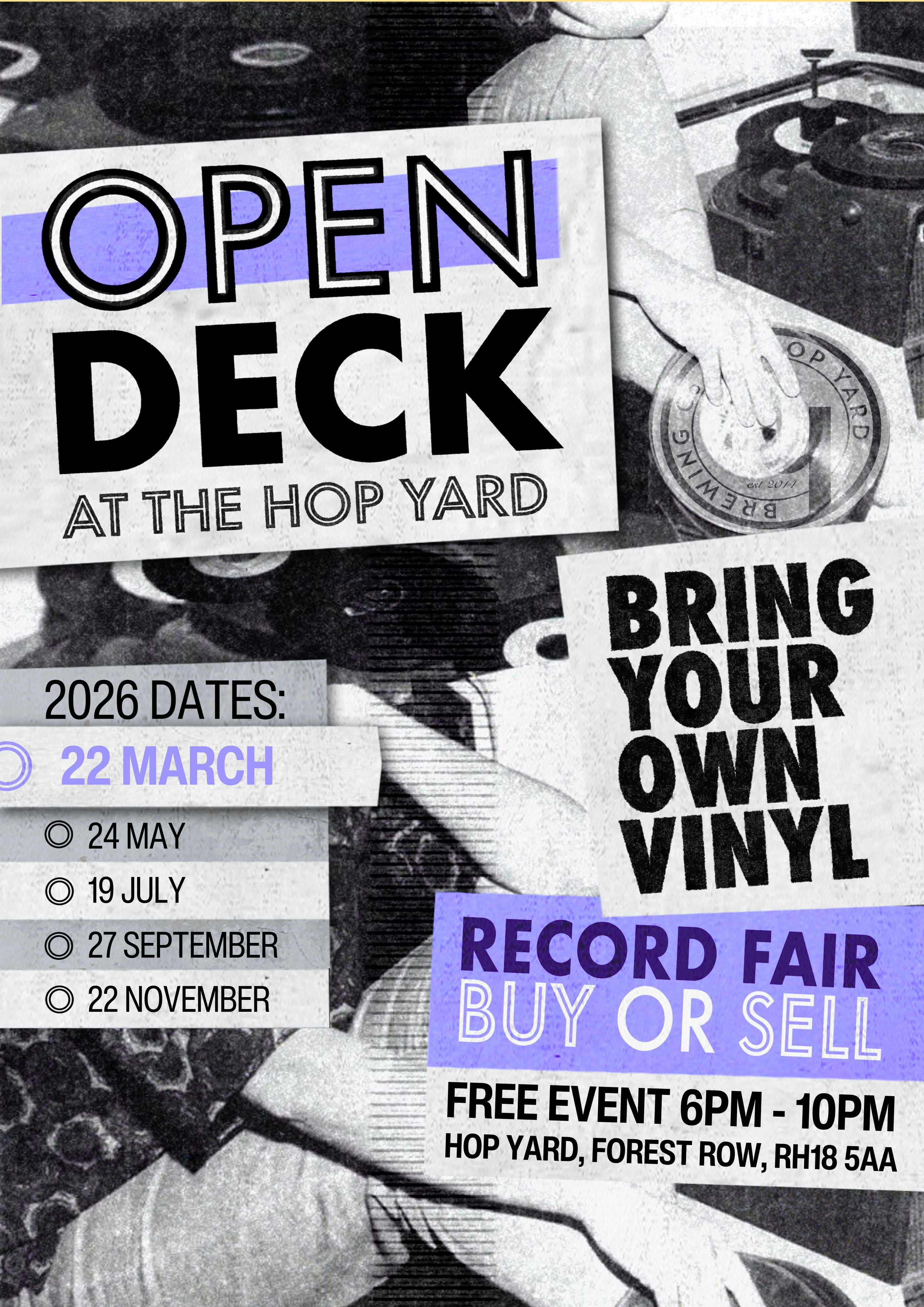 Open Deck: Bring Your Own Vinyl Night