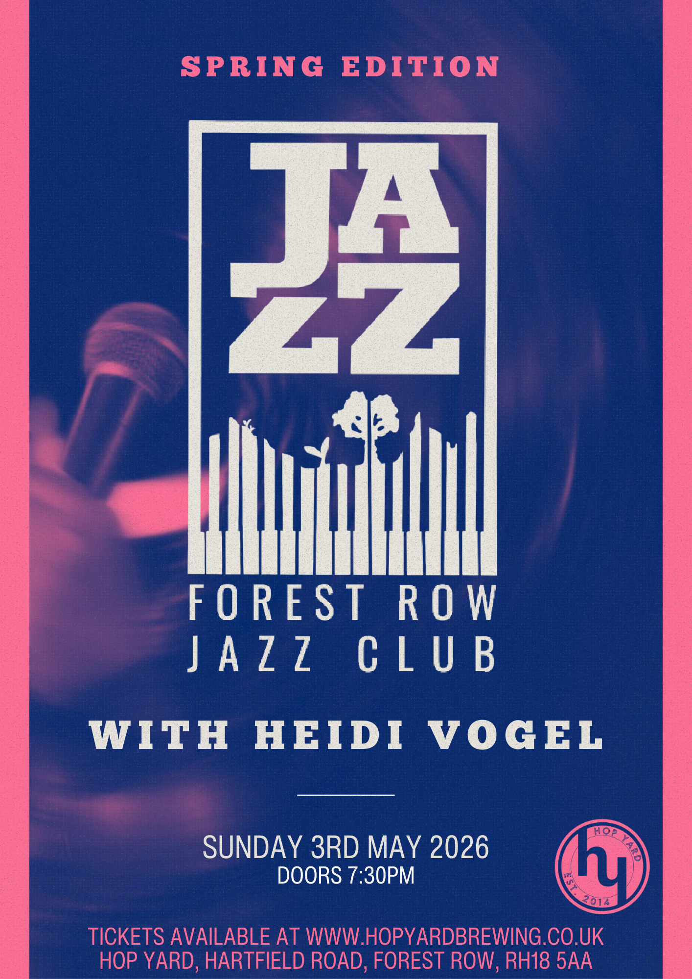 Forest Row Jazz Club with Heidi Vogel