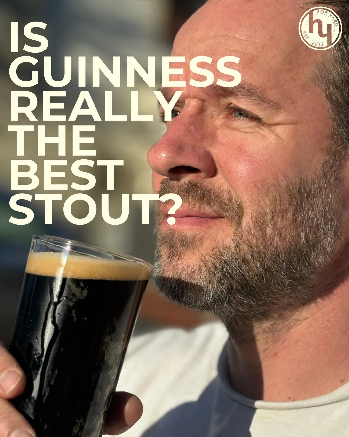 A Guinness on St Paddy&rsquo;s Day is tradition.. but is it really the best stout?☘️

Don&rsquo;t get us wrong - we love a Guinness. But we reckon our &lsquo;Nitro Stout&rsquo; gives it a serious run for its money. 

Smooth, well rounded &amp; perfec