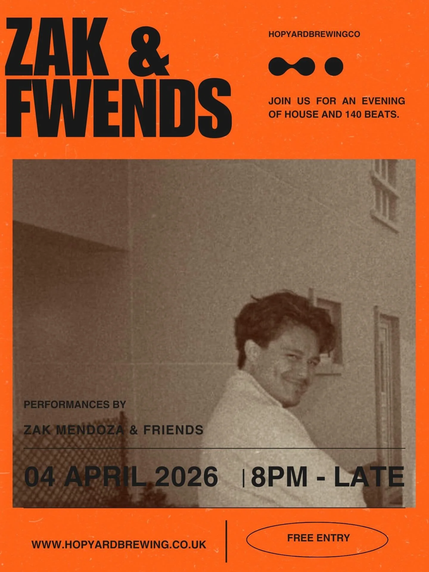 Zak Mendoza is back on the decks next Saturday🪩 

An evening of house &amp; 140, plus some special guests!

Free entry - 8pm til late🤩