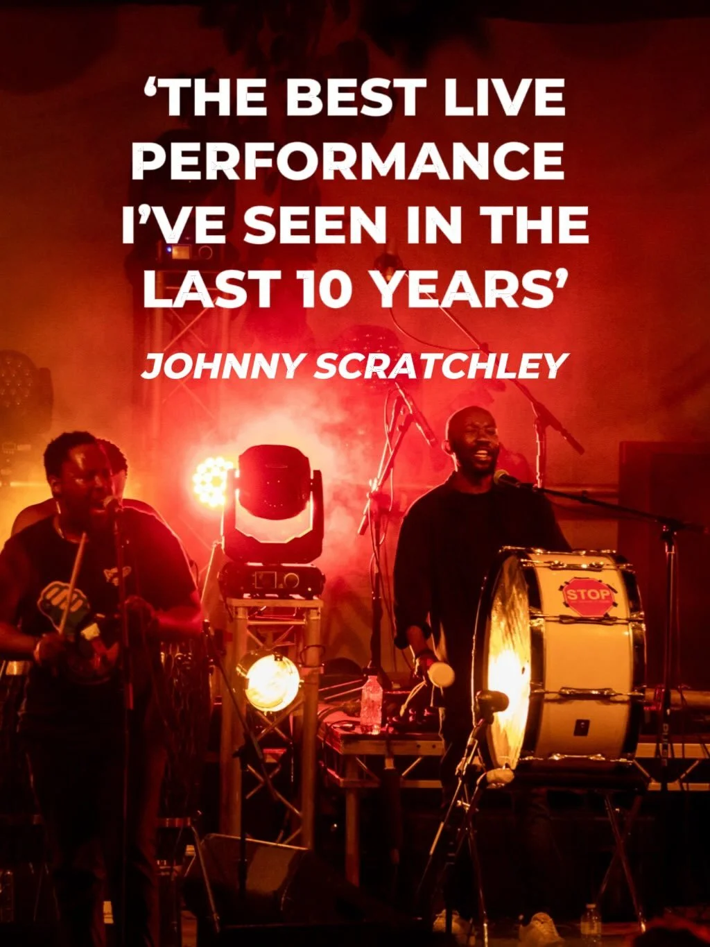 BCUC&rsquo;s closing set at Good Vibrations Society 2023 was an otherworldly performance we were lucky enough to witness.

As they commence on their &lsquo;The World is Never Easy&rsquo; world tour, we could not resist the chance of getting them in t