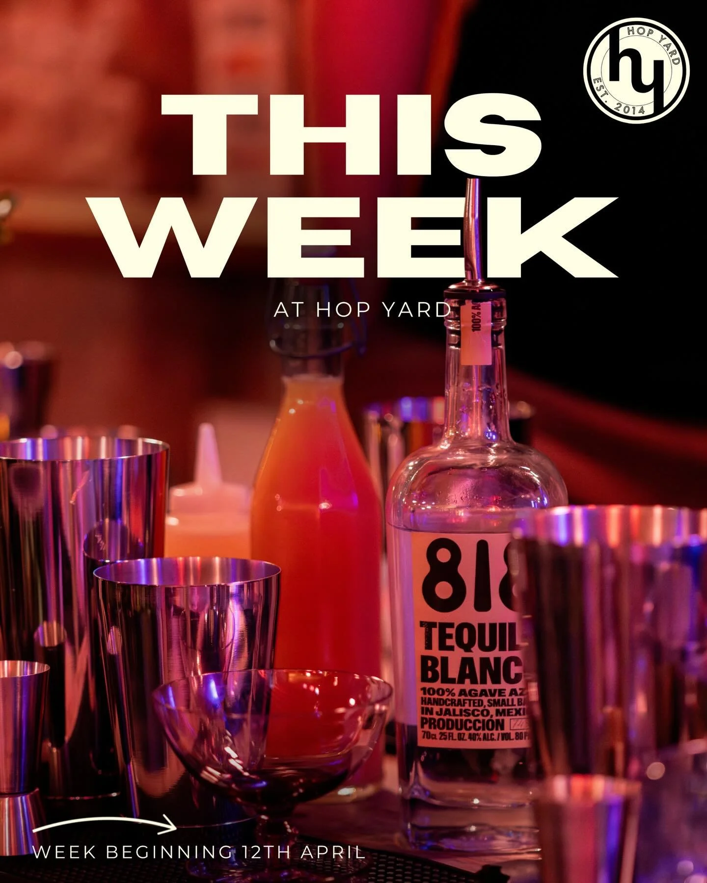 We have a busy week coming up, with something for everyone..

🎻Wednesday- Folk Night
🍸Friday- Cocktail Masterclass with @social.hourevents (tickets in bio) then @naked_feelthevibe is back on the decks from 9pm with Feel Good House Music!
🗺️Saturda